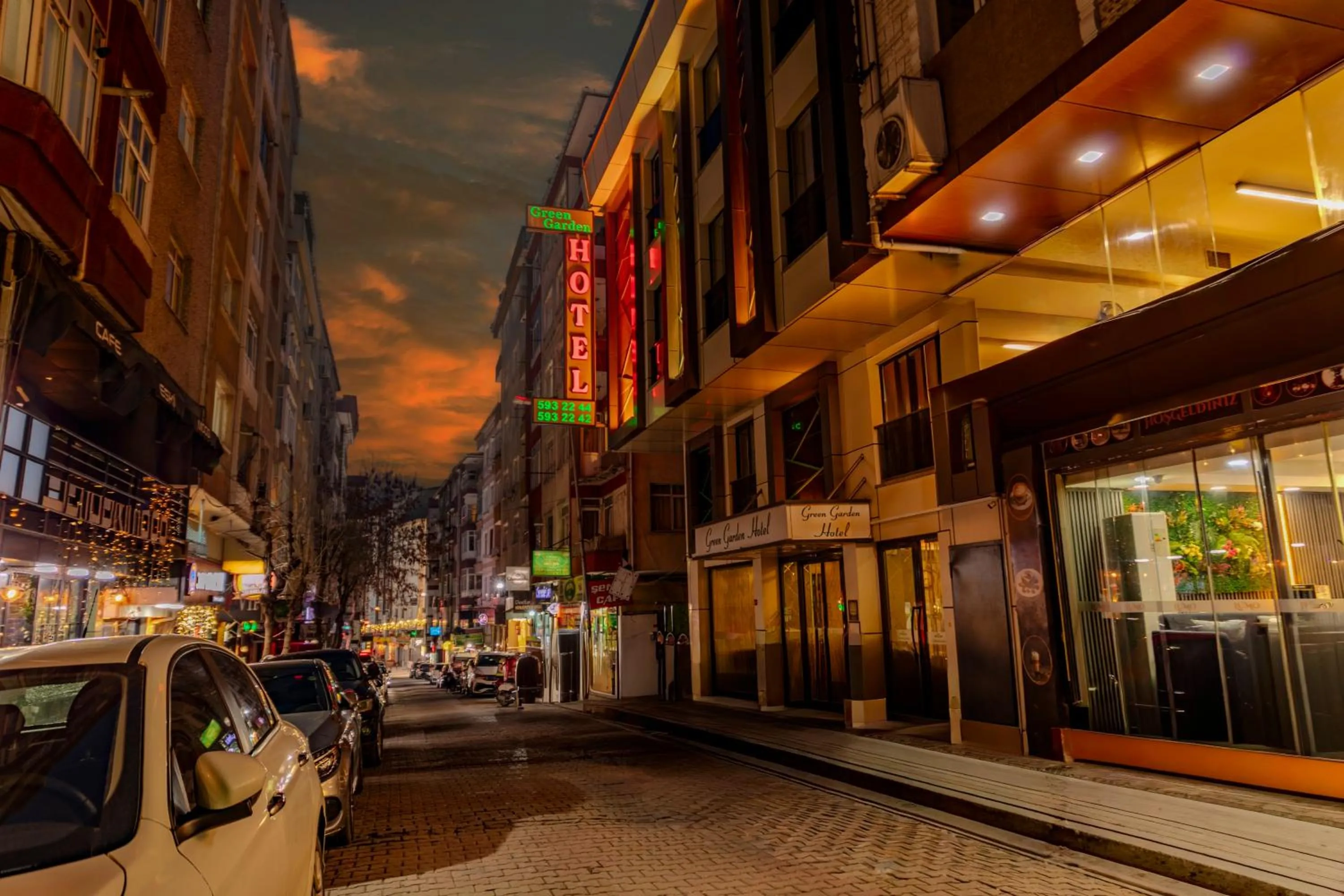 City view in Green Garden Hotel - Bahçelievler