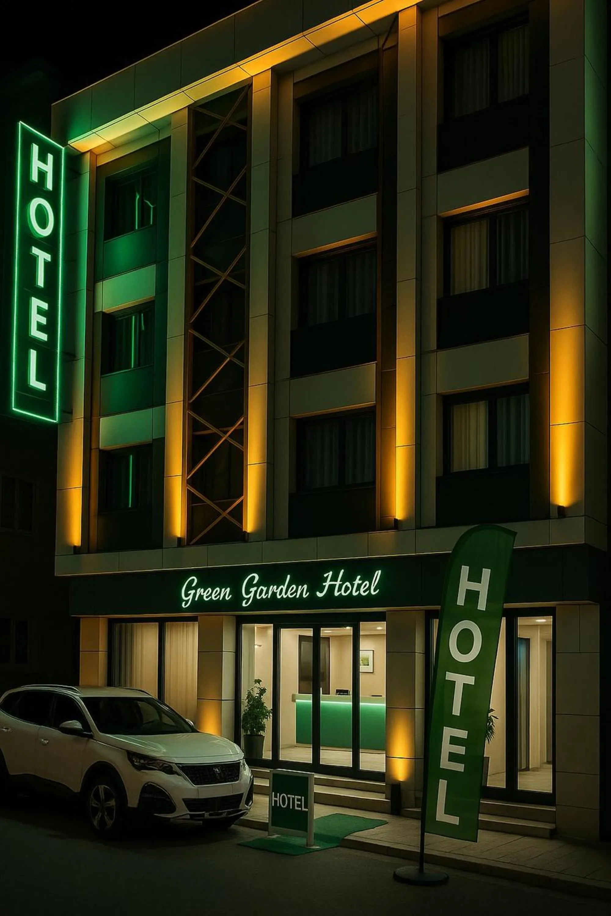 Street view in Green Garden Hotel