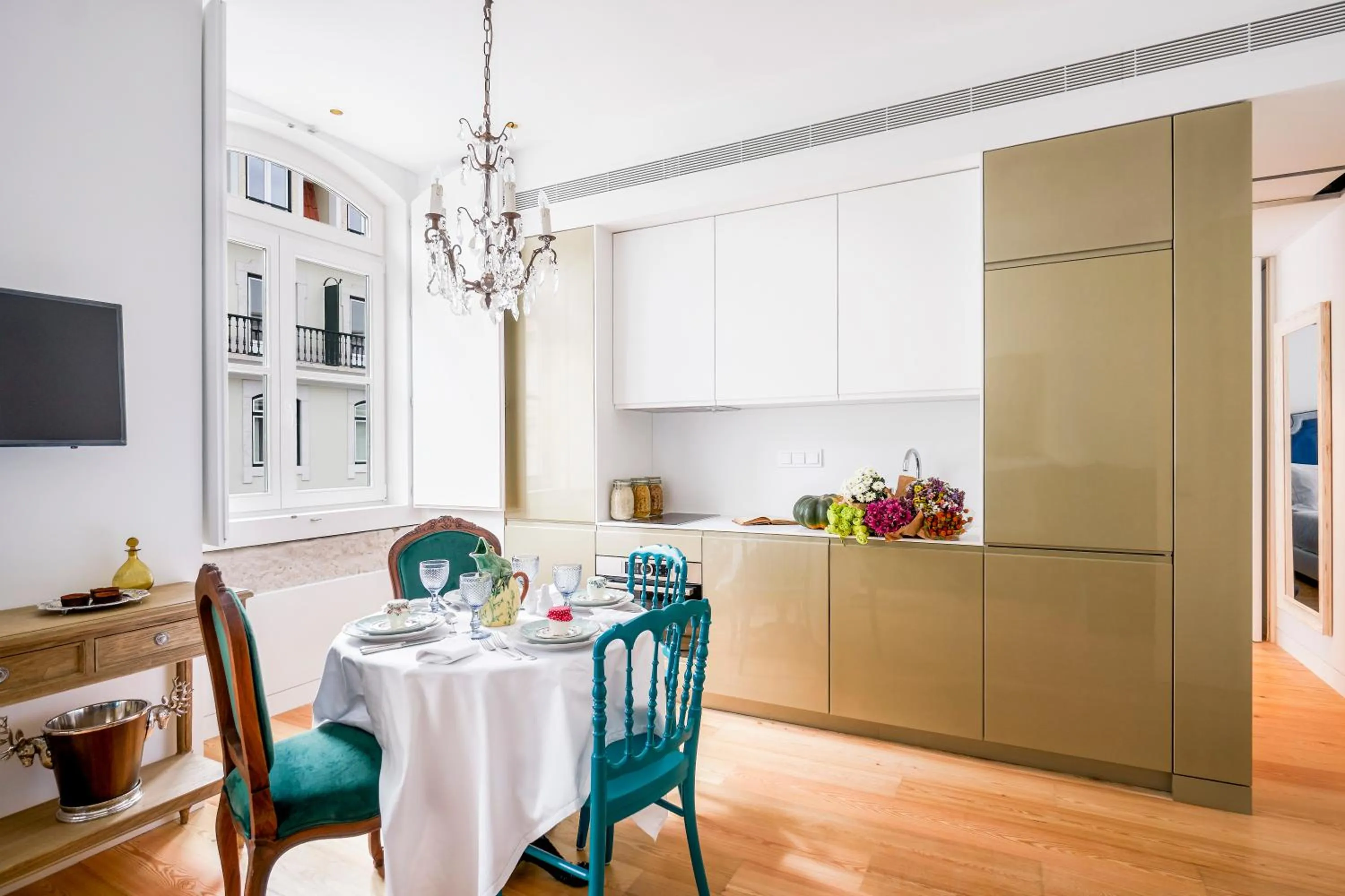 Kitchen or kitchenette in Residentas Aurea