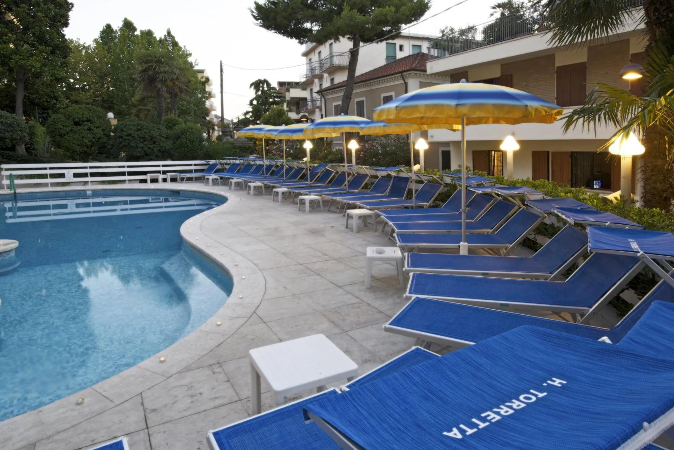 Swimming pool in Hotel Torretta