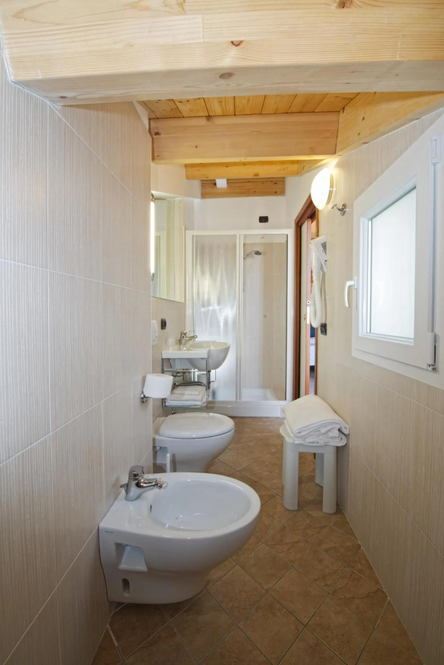 Bathroom in Hotel Torretta