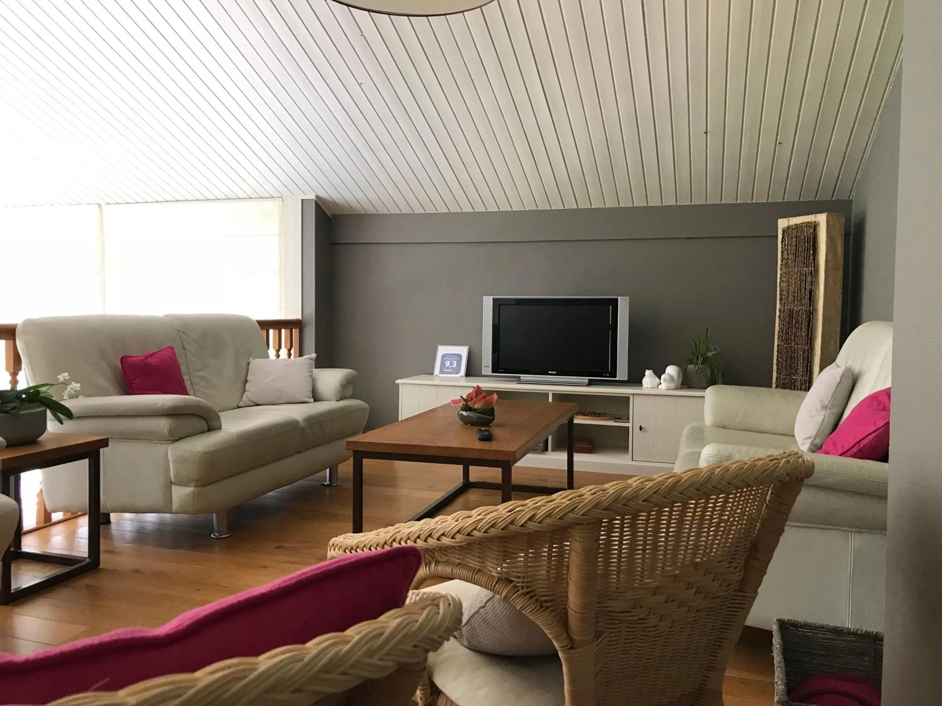 Living room in B&B La Romance du Lac