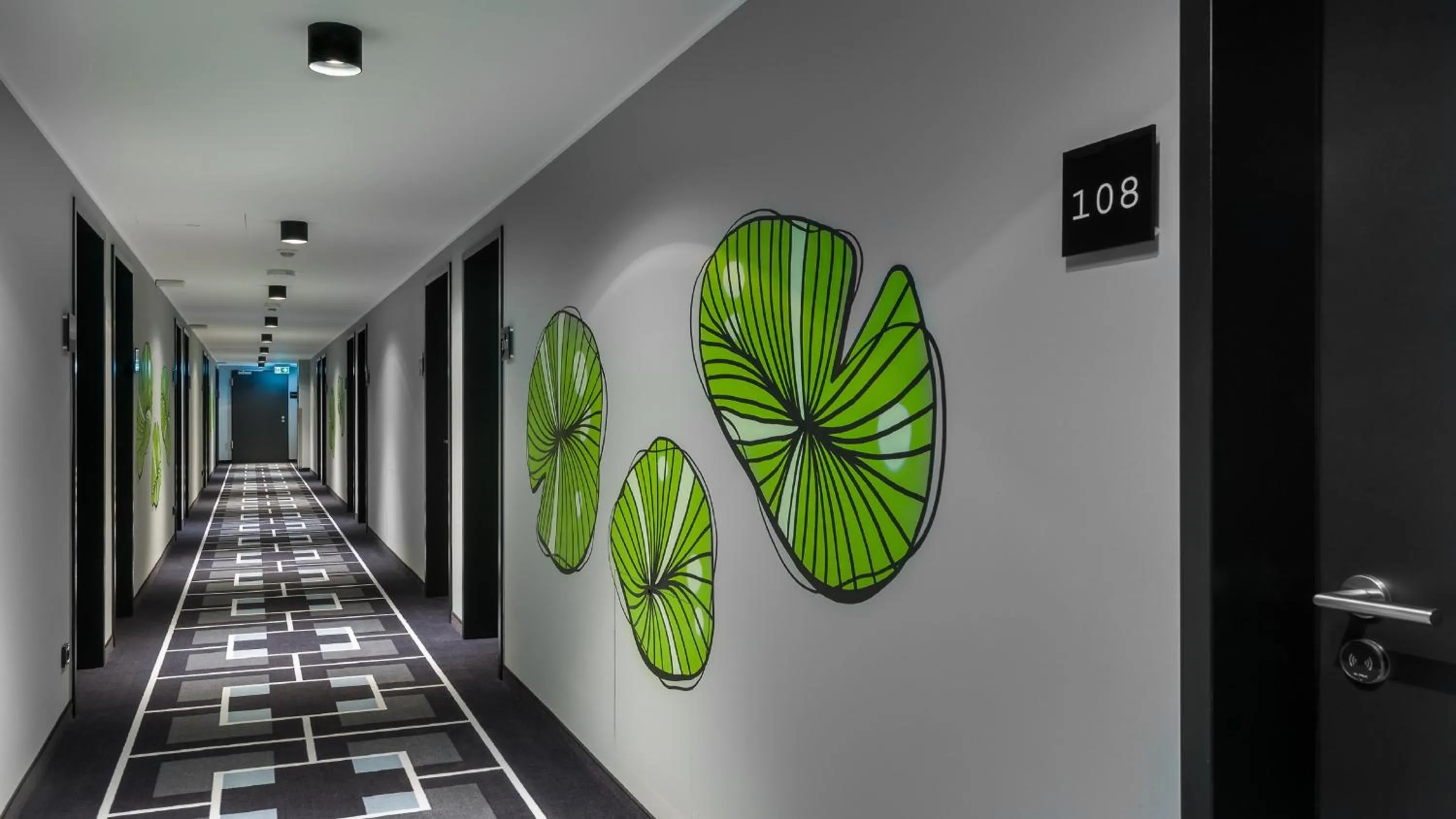 Decorative detail in Holiday Inn - the niu, Square Mannheim by IHG