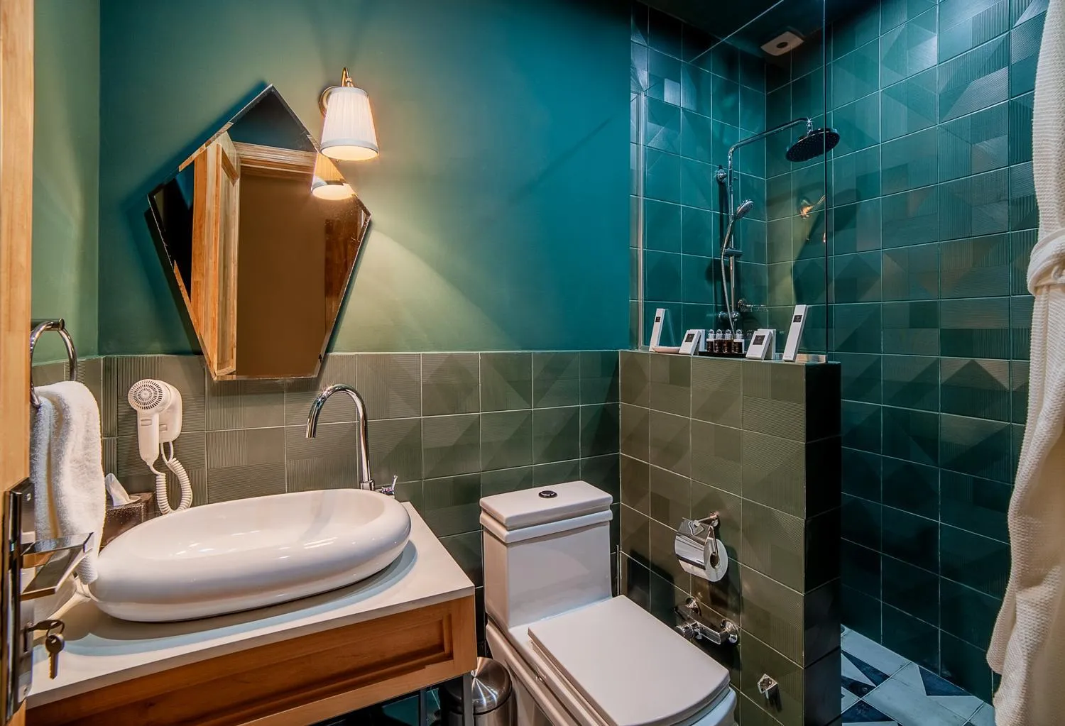 Shower in Folk Boutique Hotel