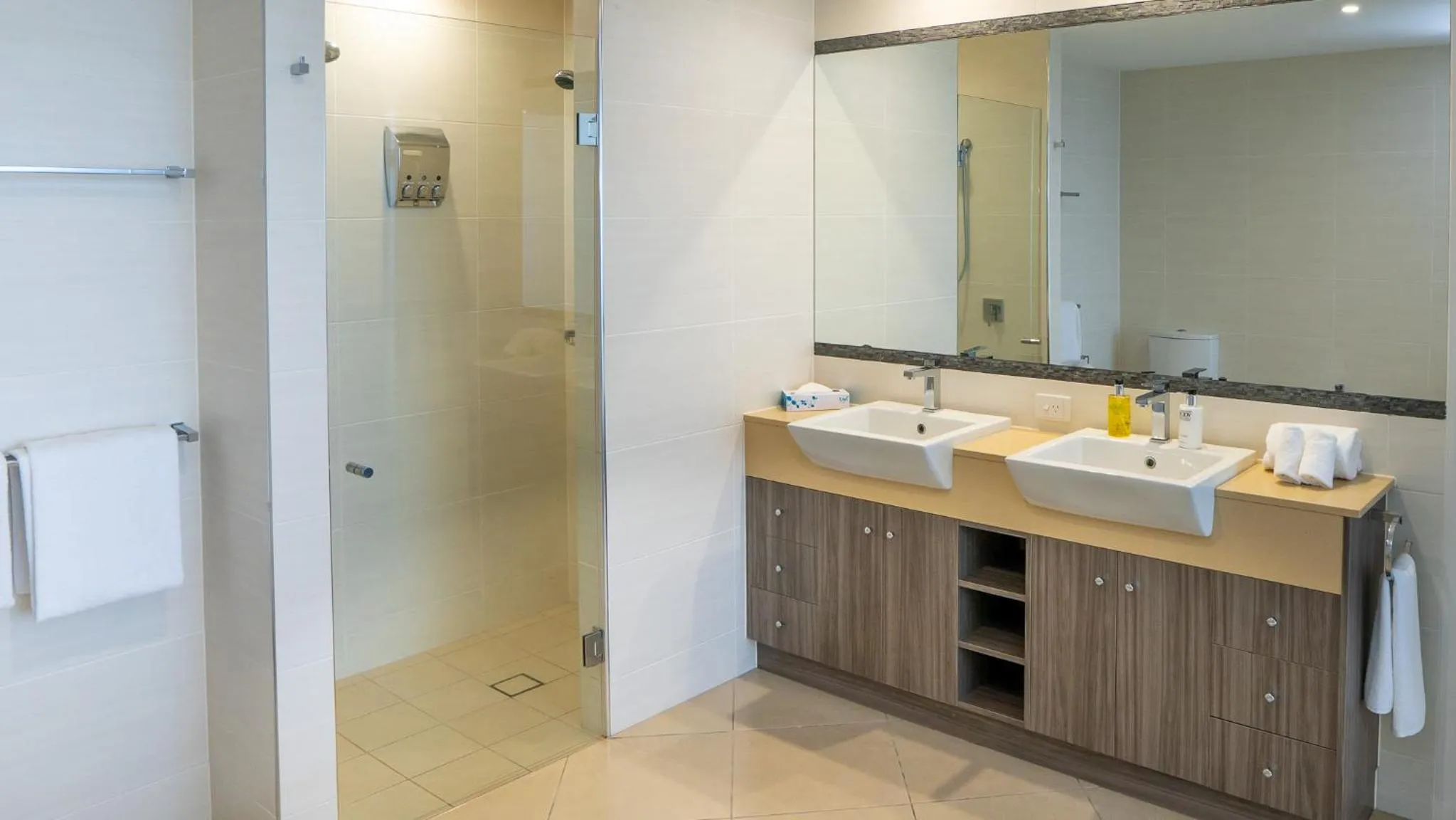 Bathroom in Vue Apartments Trinity Beach