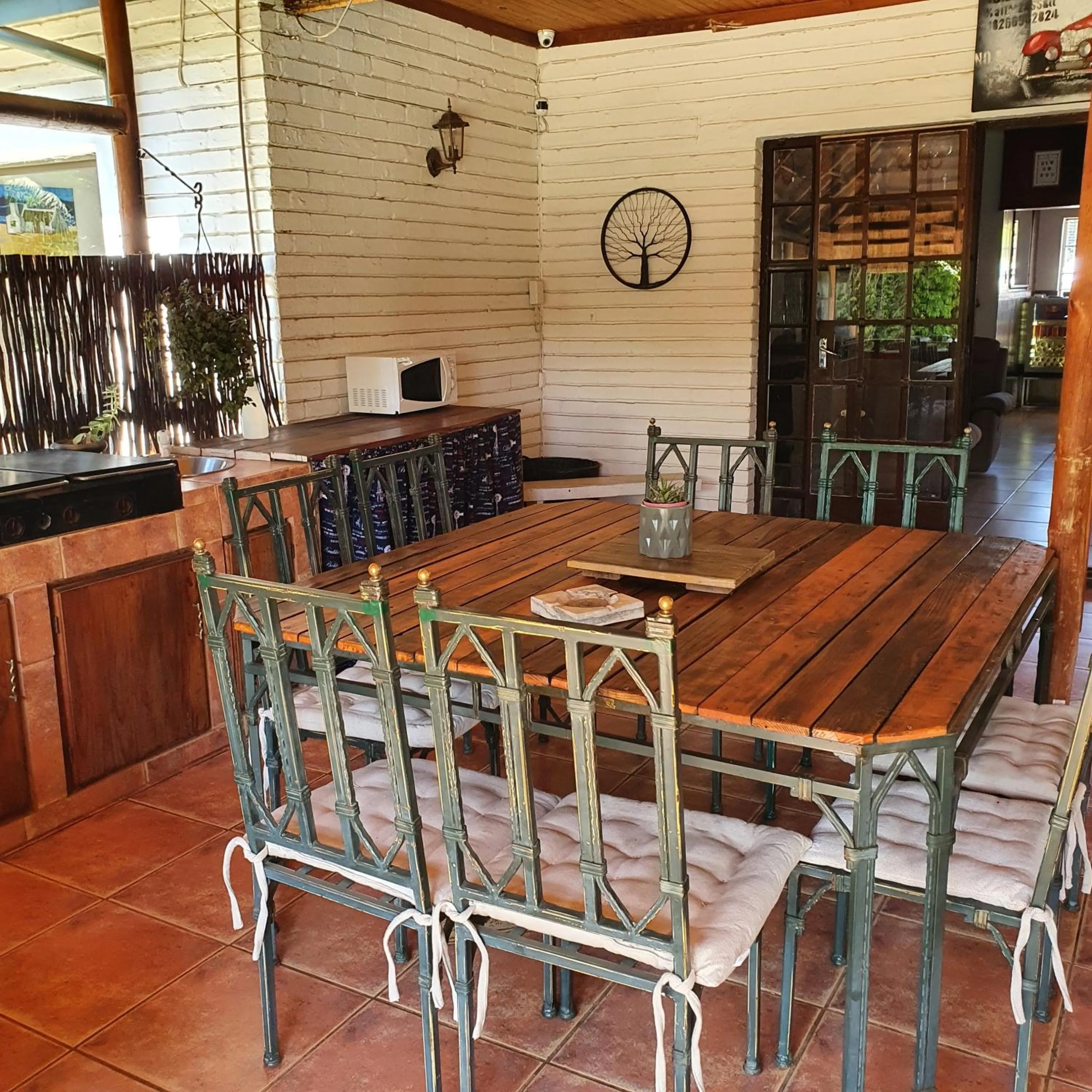 Seating area in New Beginnings B&B