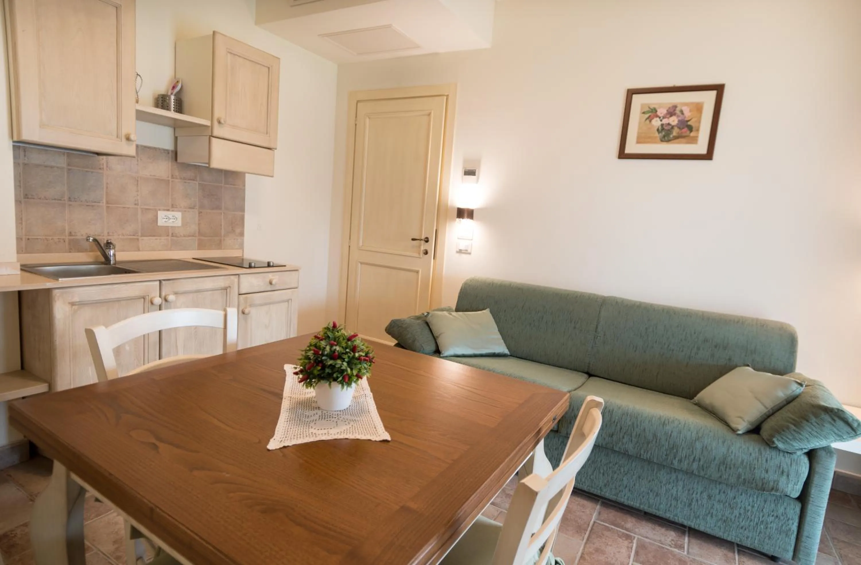 Kitchen or kitchenette in Rosa di Assisi