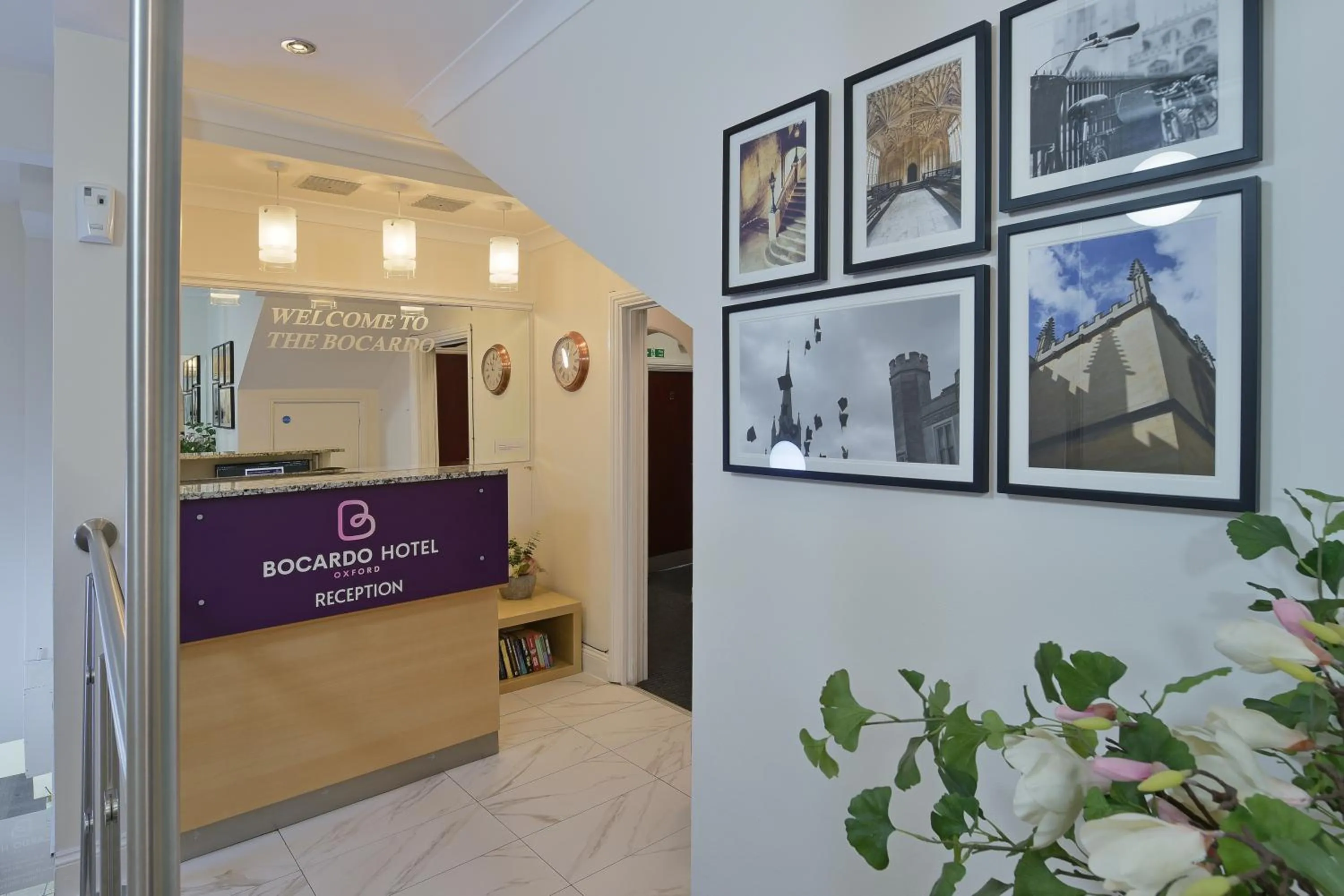 Lobby or reception in The Bocardo Hotel