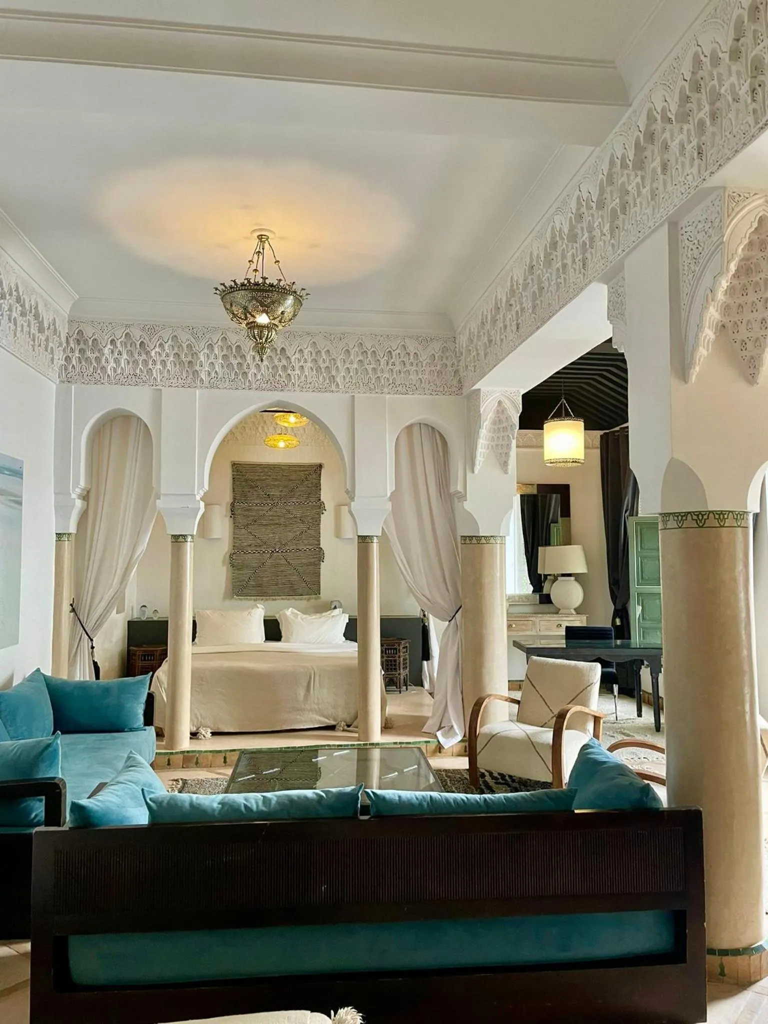 Photo of the whole room, Bed in Riad Rafaele & SPA