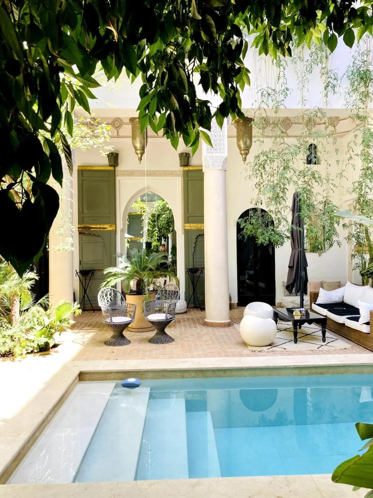 Patio in Riad Rafaele & SPA