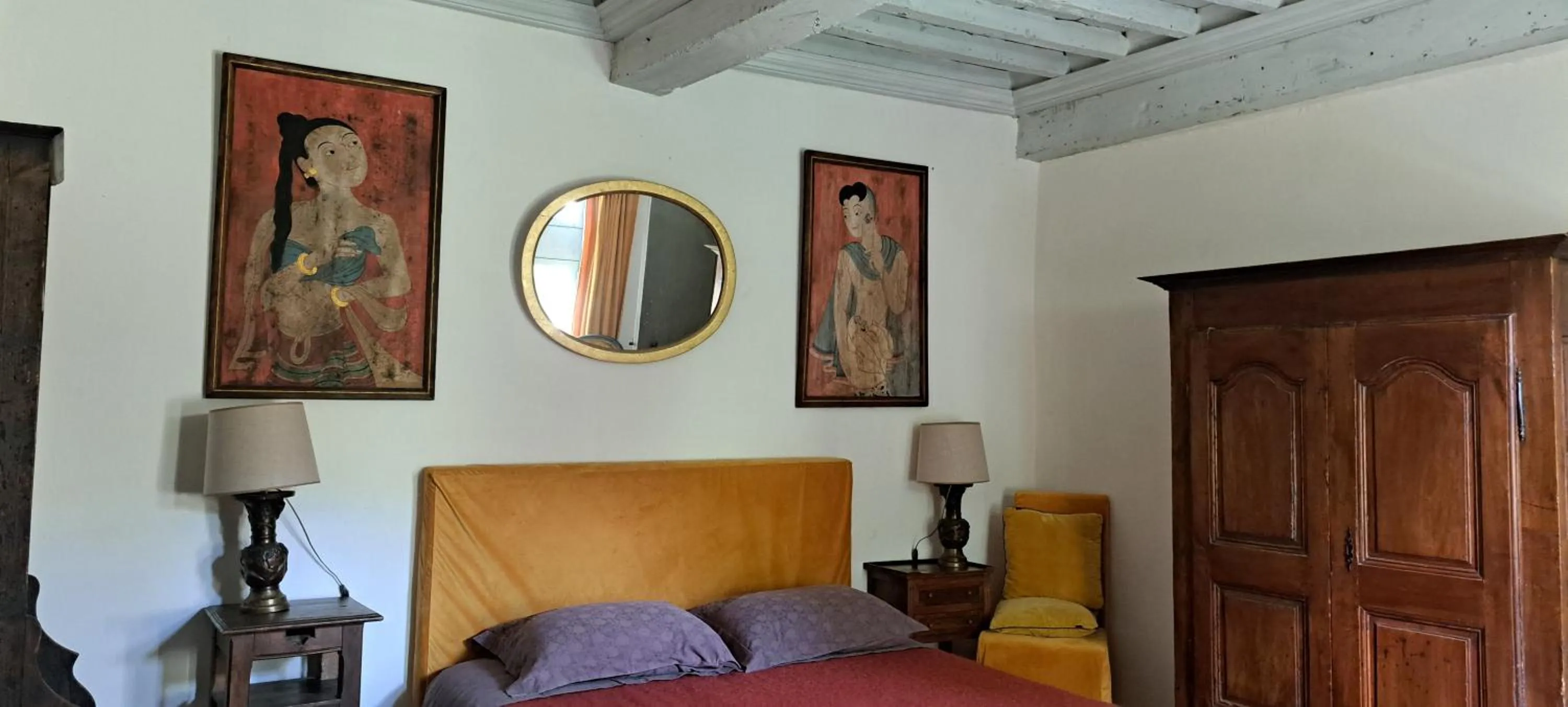 Bed in Le Mas du Lac