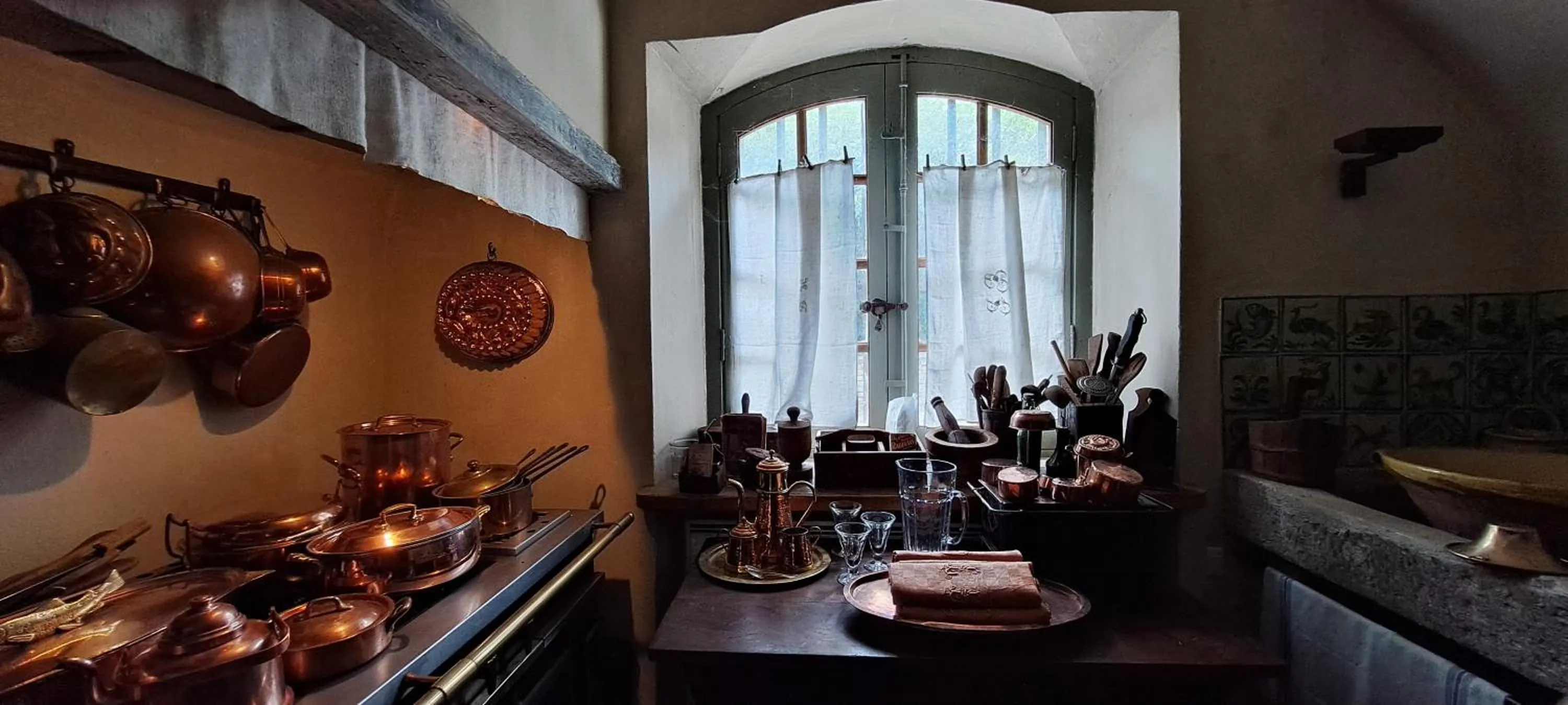 kitchen in Le Mas du Lac