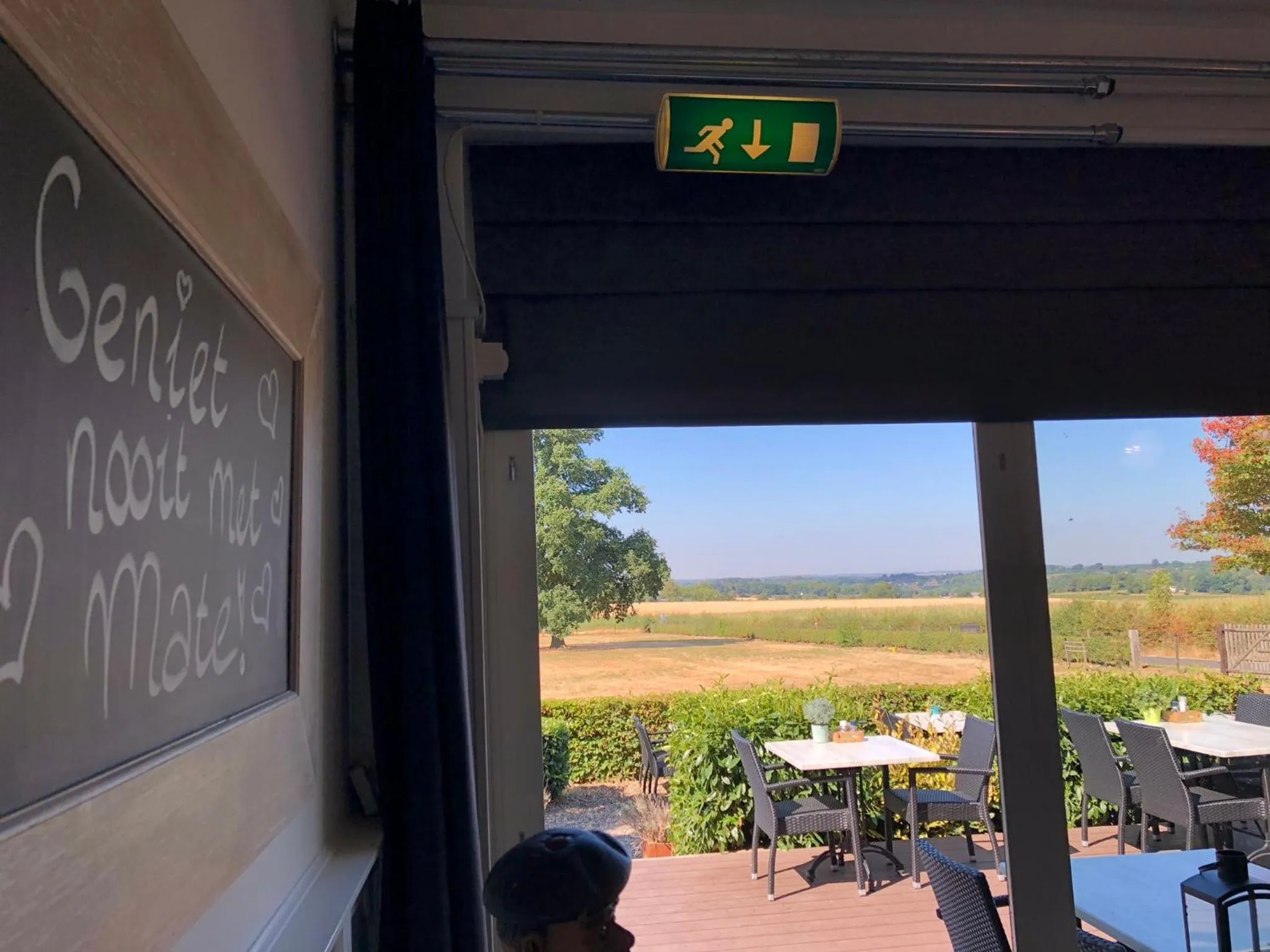 Restaurant/places to eat in Hotel de Plank - alle kamers met airconditioning