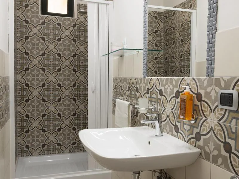 Shower in B&B Villa Meridiana