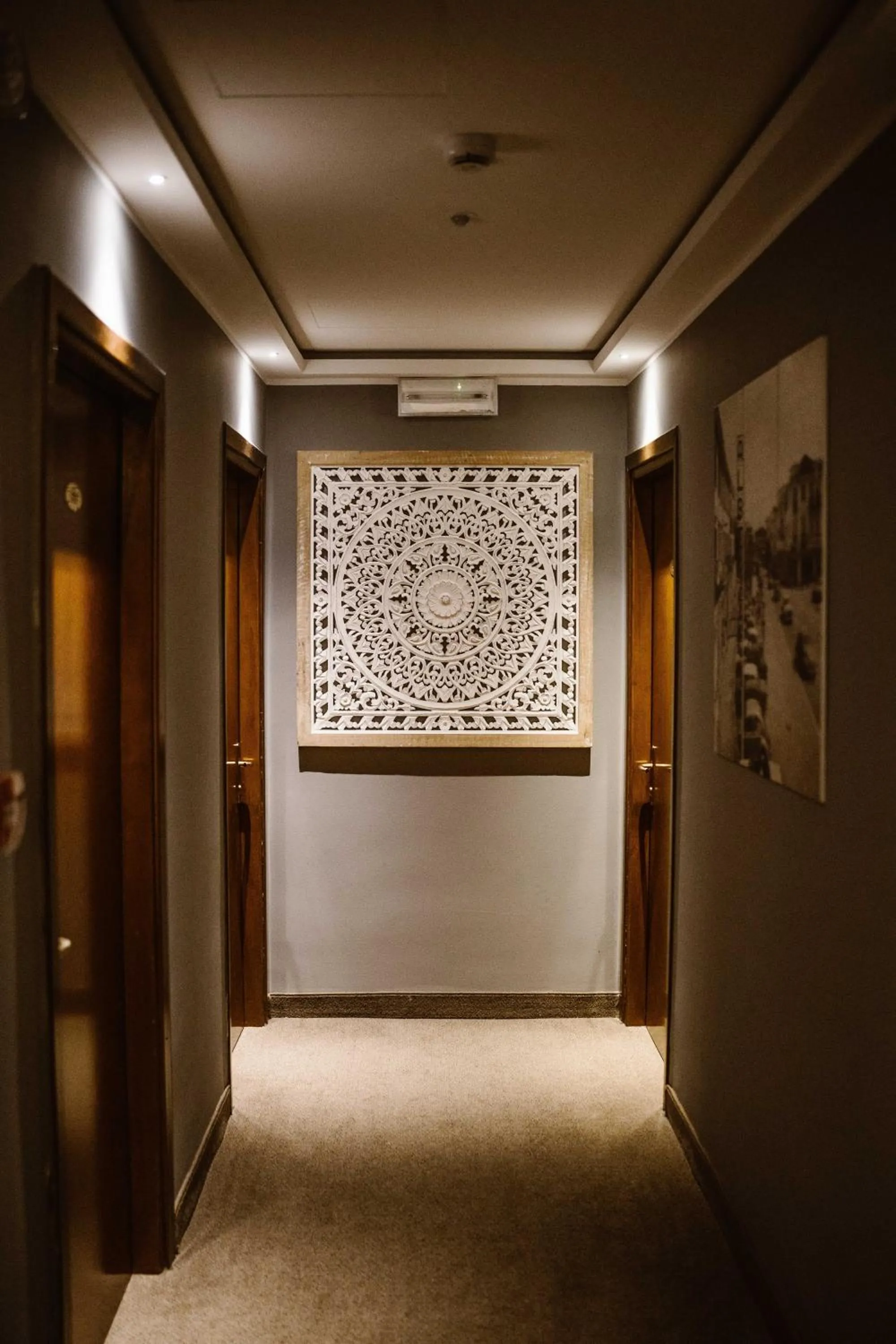 Decorative detail in Hotel Loreley