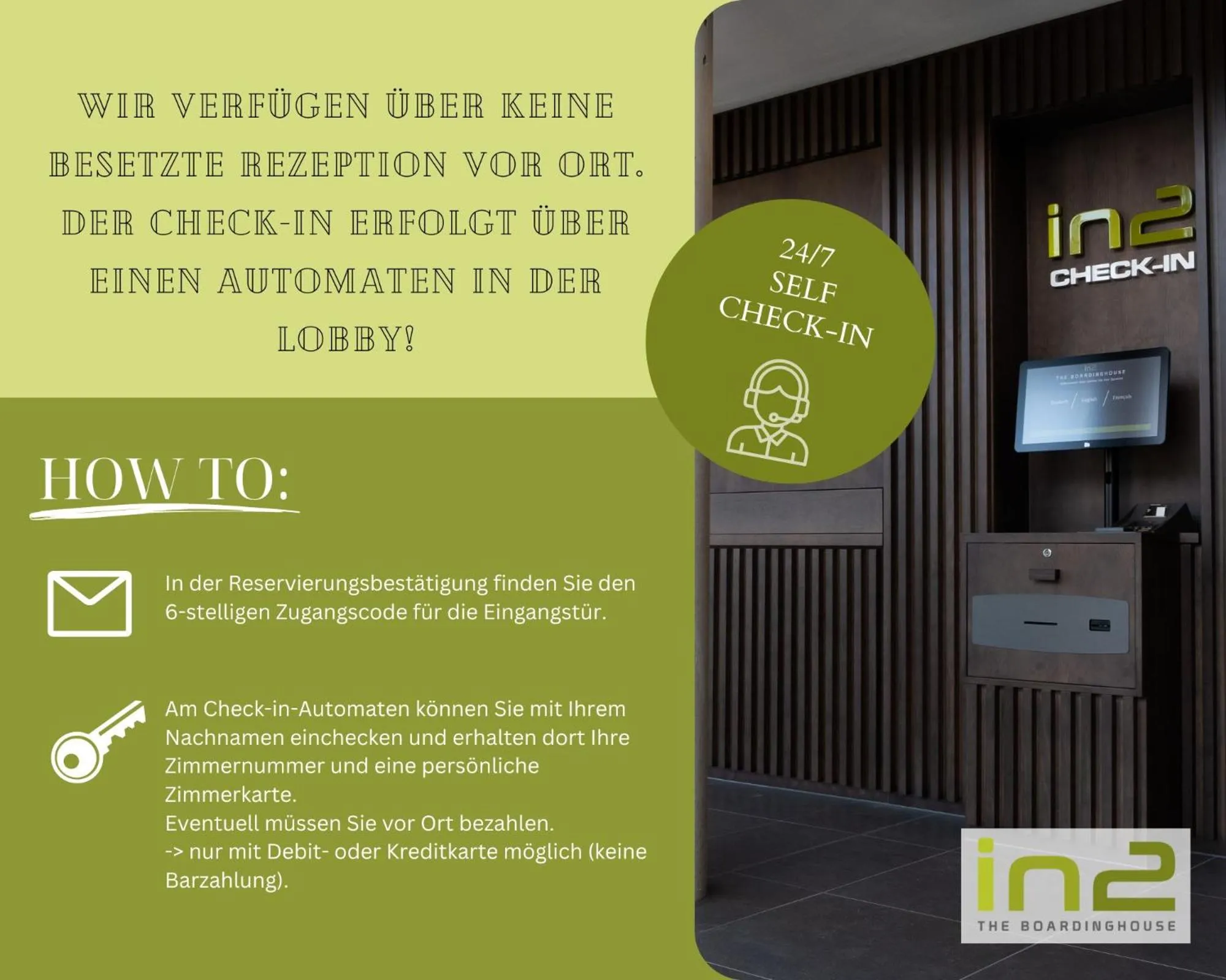 Lobby or reception in in2 the Boardinghouse