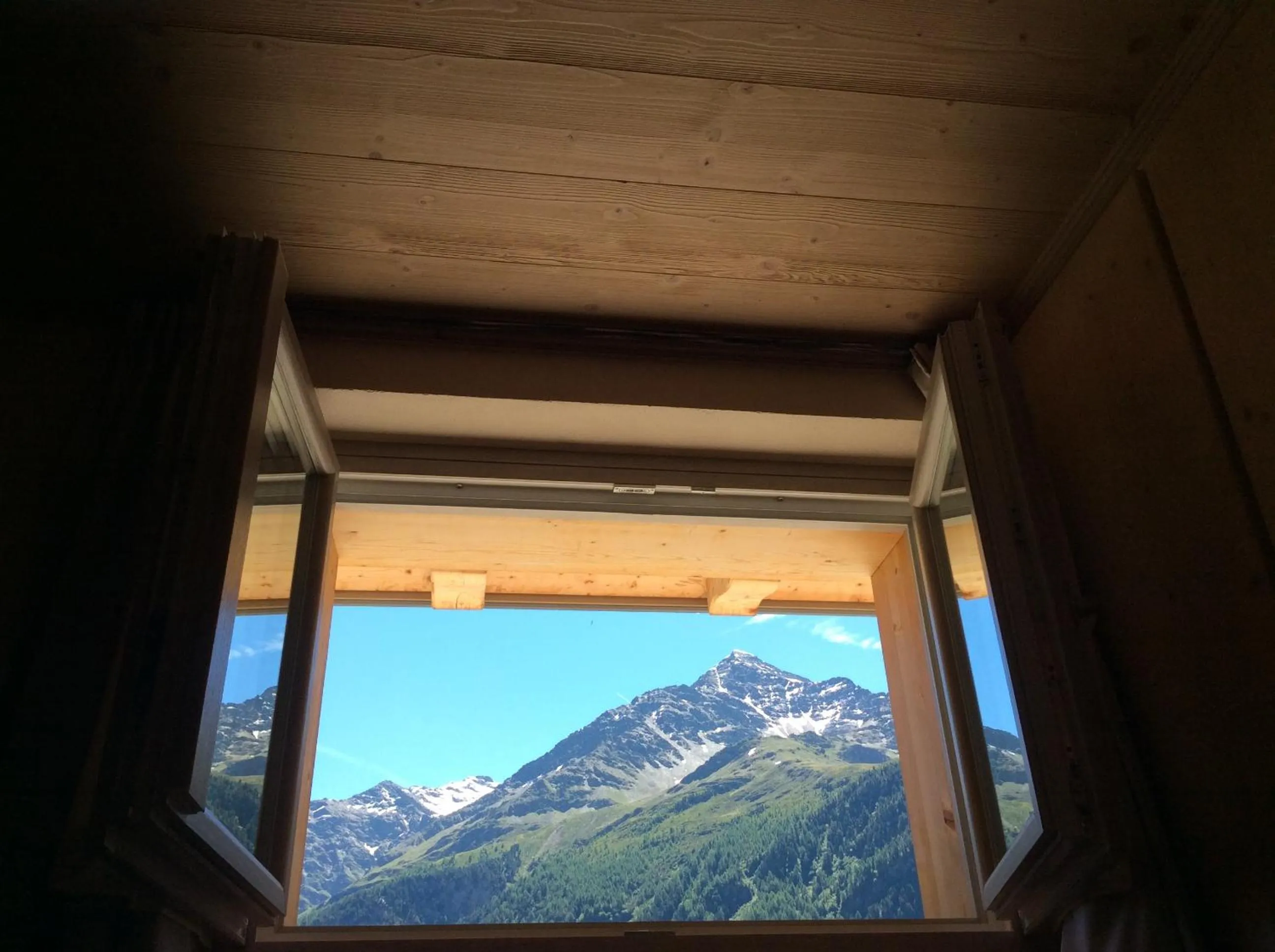 Mountain view in Hotel Meublè Adler - Rooms & Mountain Apartments