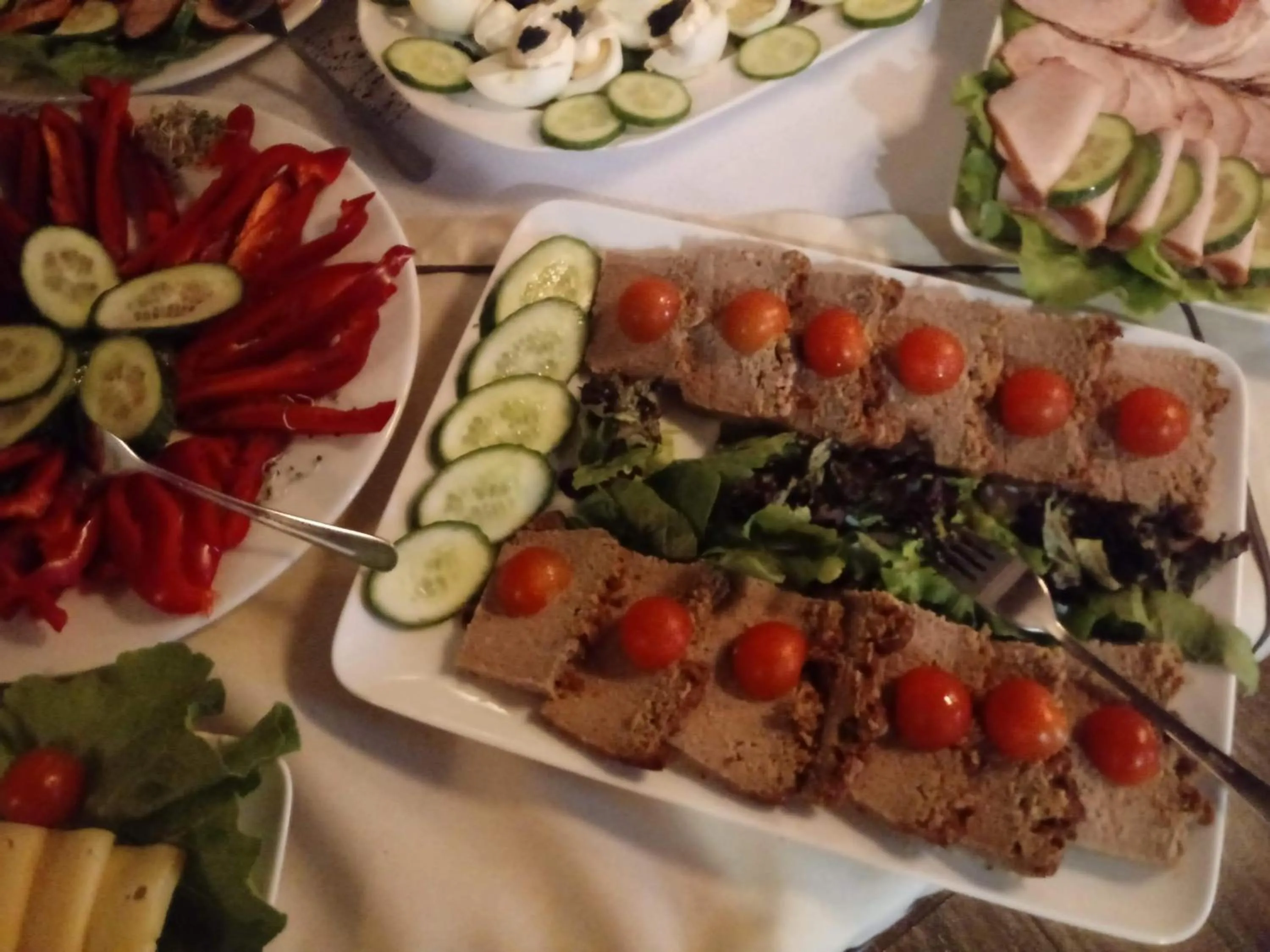 Buffet breakfast in Hotel Orlik