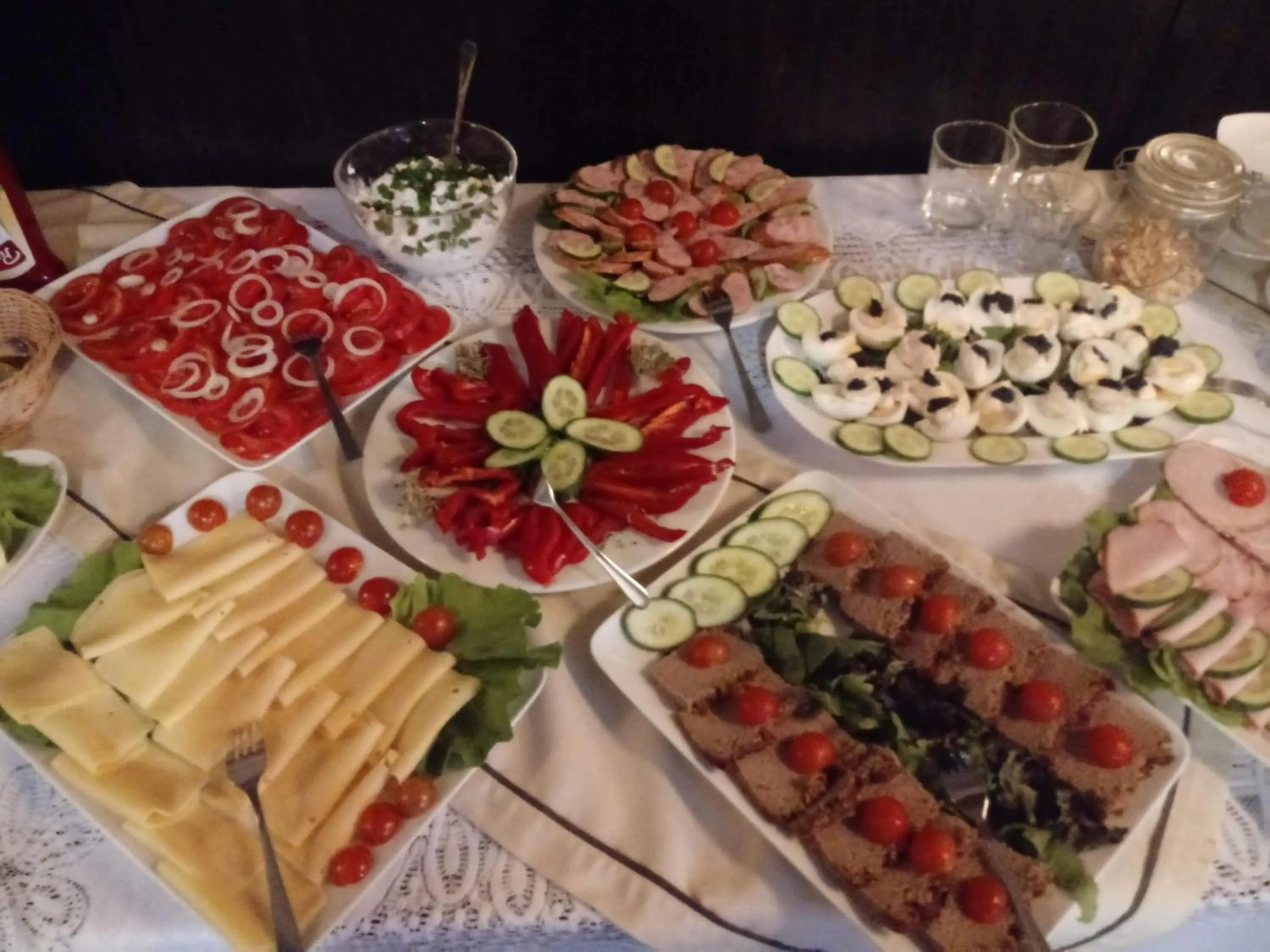 Breakfast in Hotel Orlik