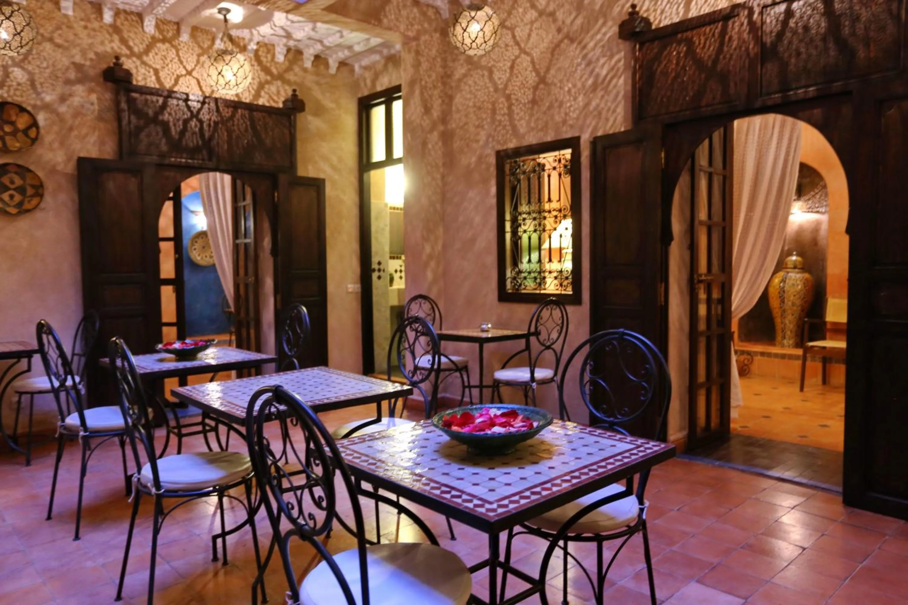 Lobby or reception in Riad Marrakiss