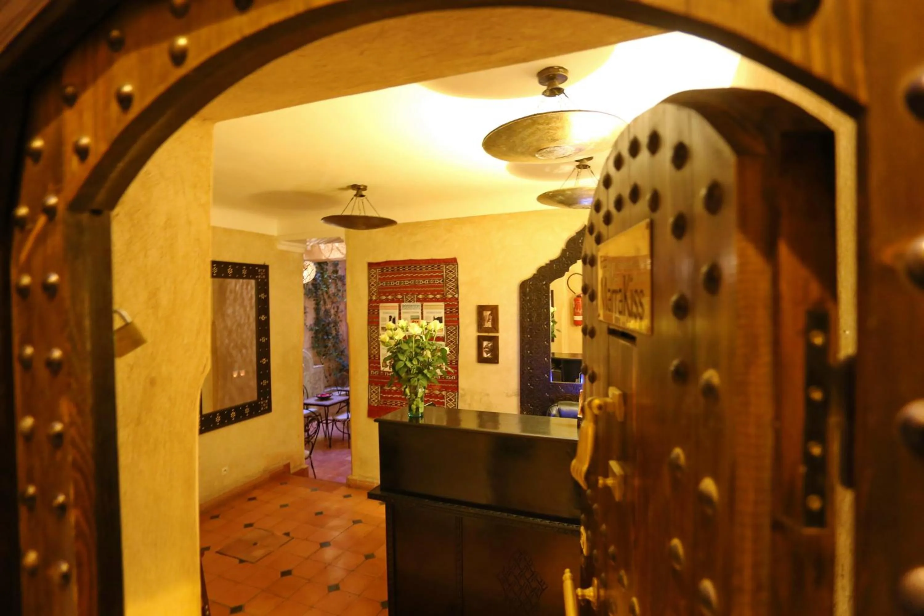 Facade/entrance in Riad Marrakiss