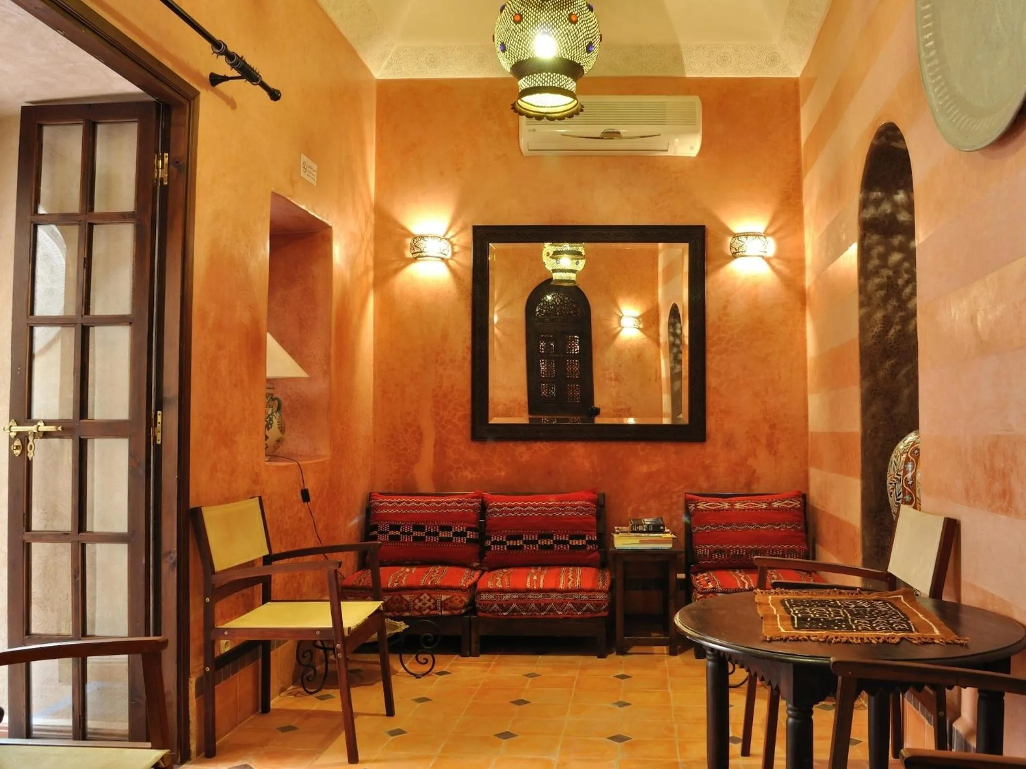Dining area in Riad Marrakiss