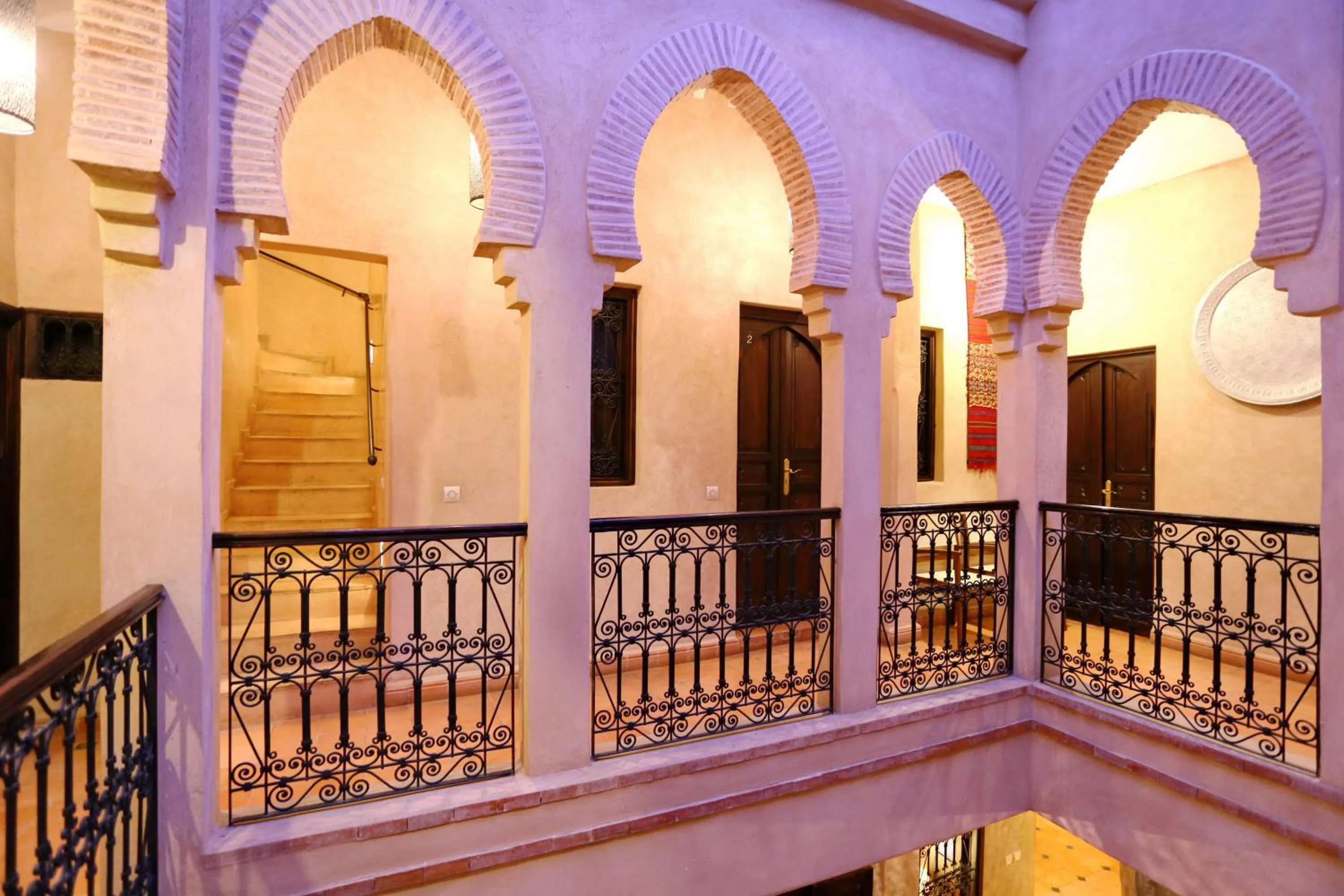 Balcony/Terrace in Riad Marrakiss