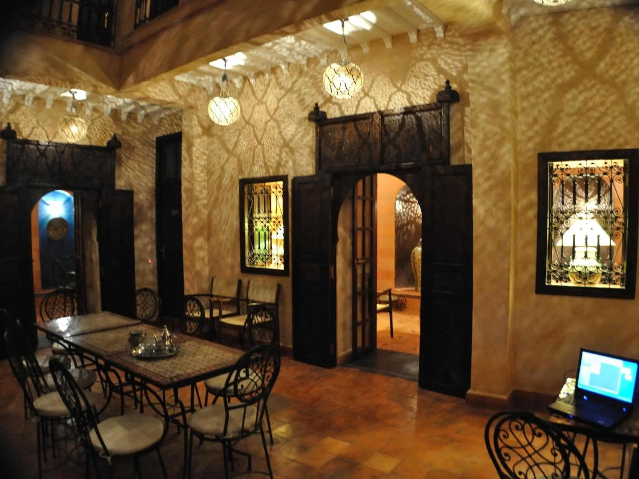 Lobby or reception in Riad Marrakiss