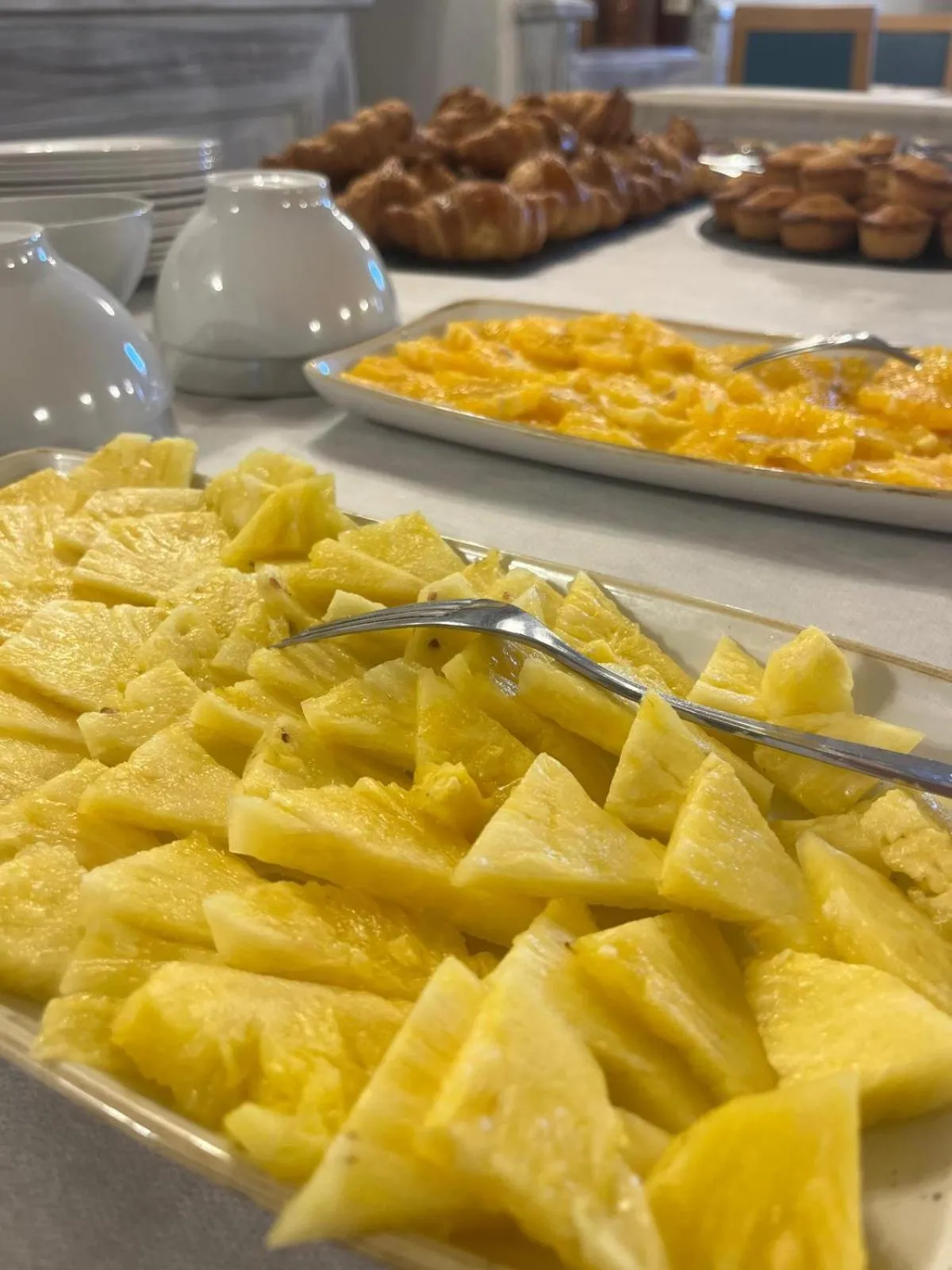 Buffet breakfast in Al Pescatore Hotel & Restaurant