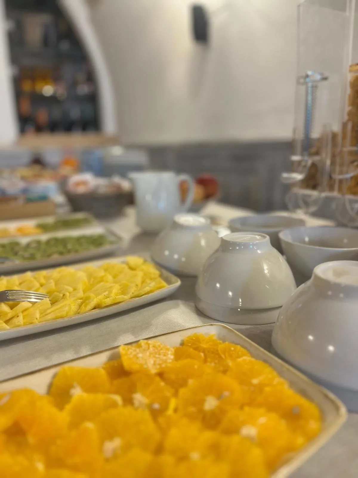Buffet breakfast in Al Pescatore Hotel & Restaurant