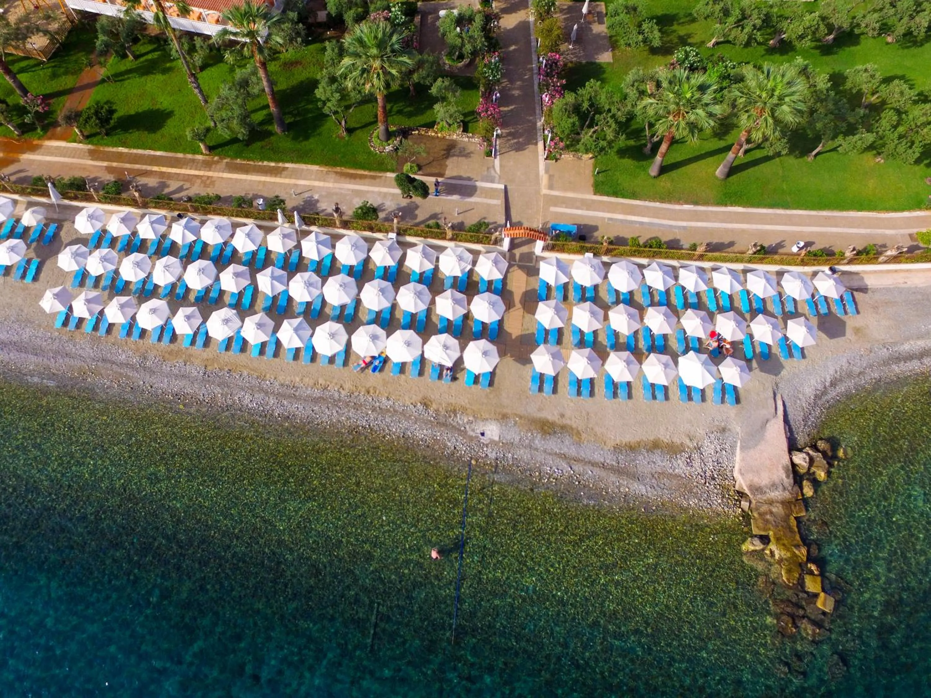 Bird's eye view in Calamos Beach Family Club