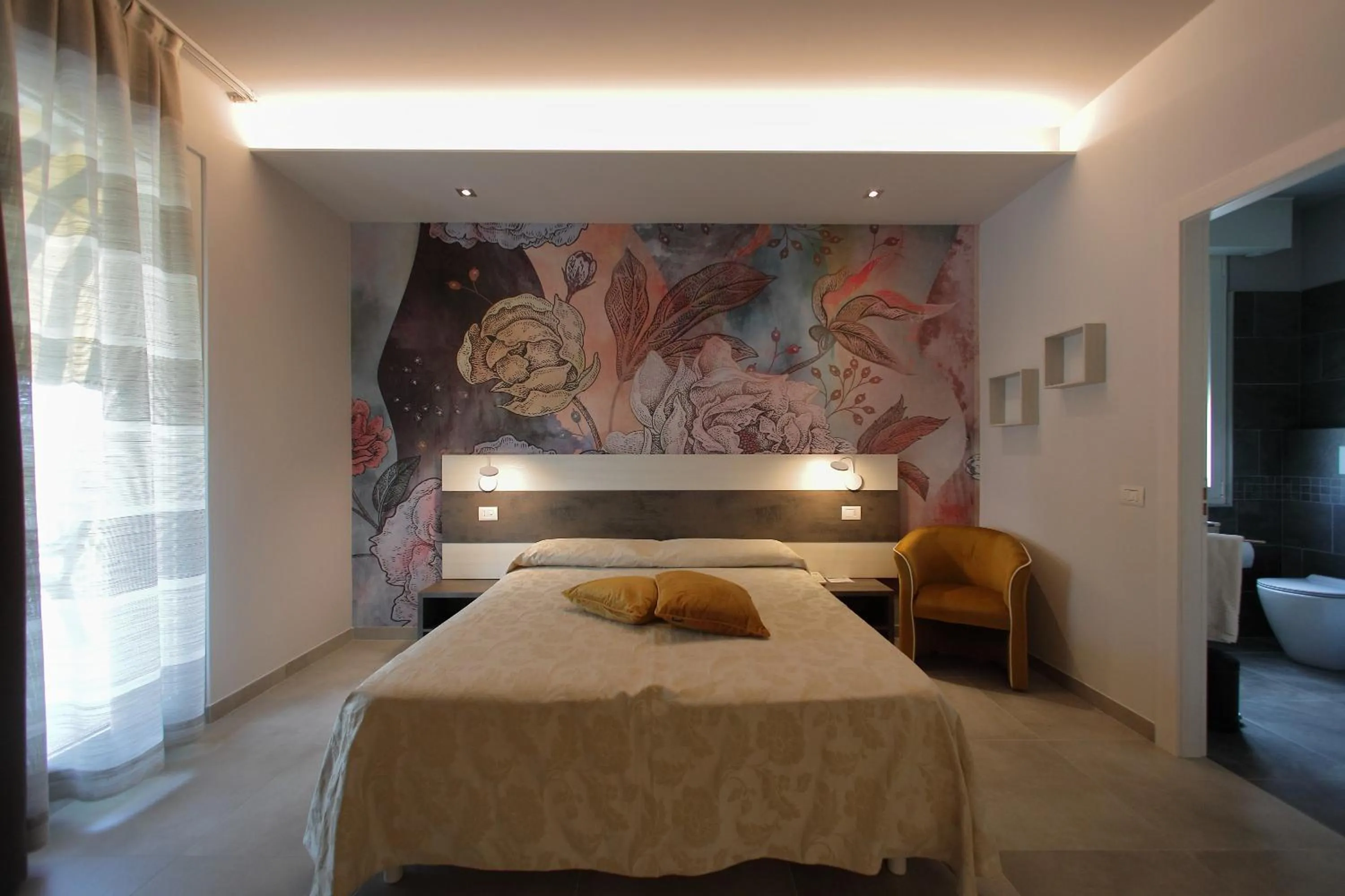 Bed in Hotel Campanello