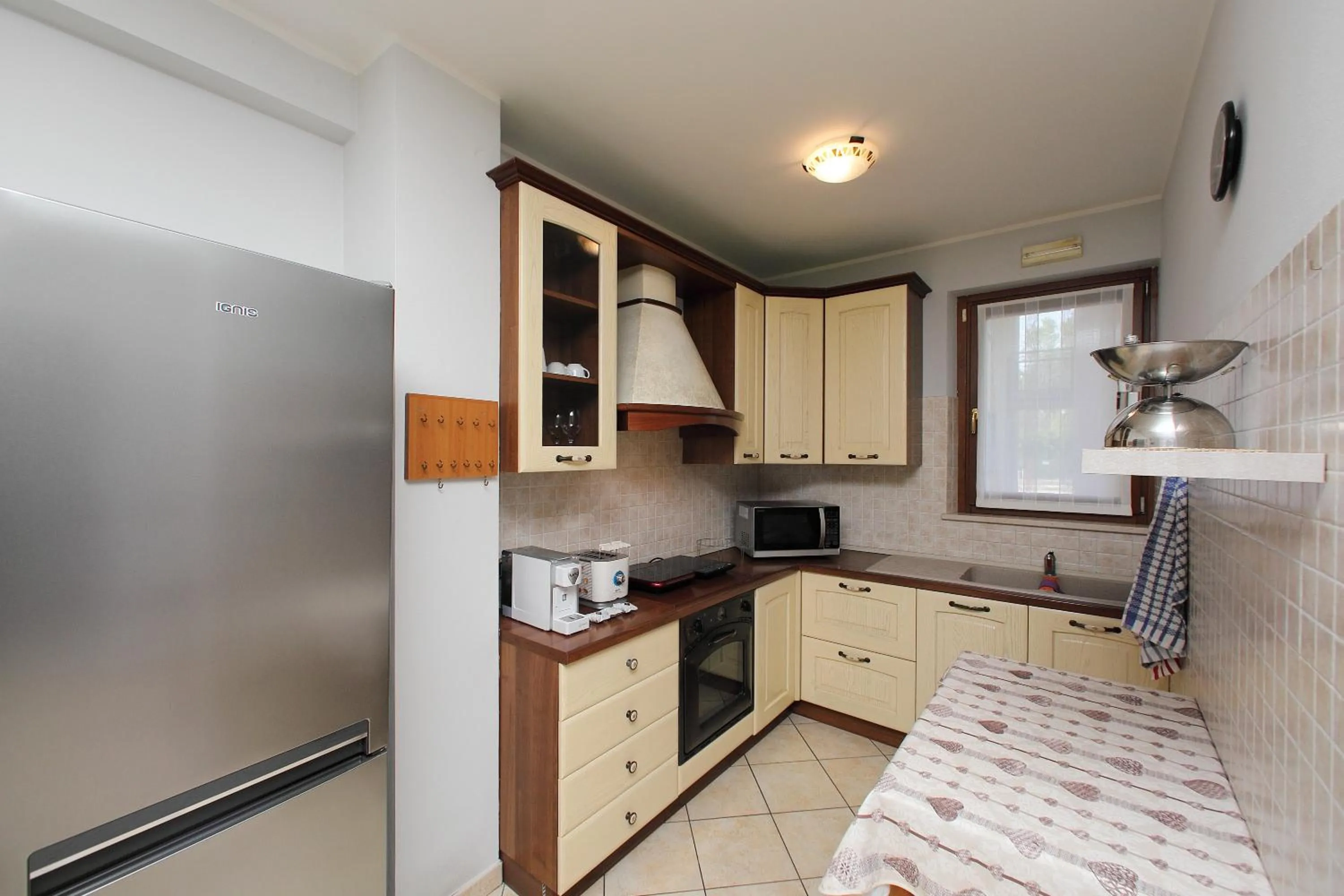 Kitchen or kitchenette in Hotel Campanello