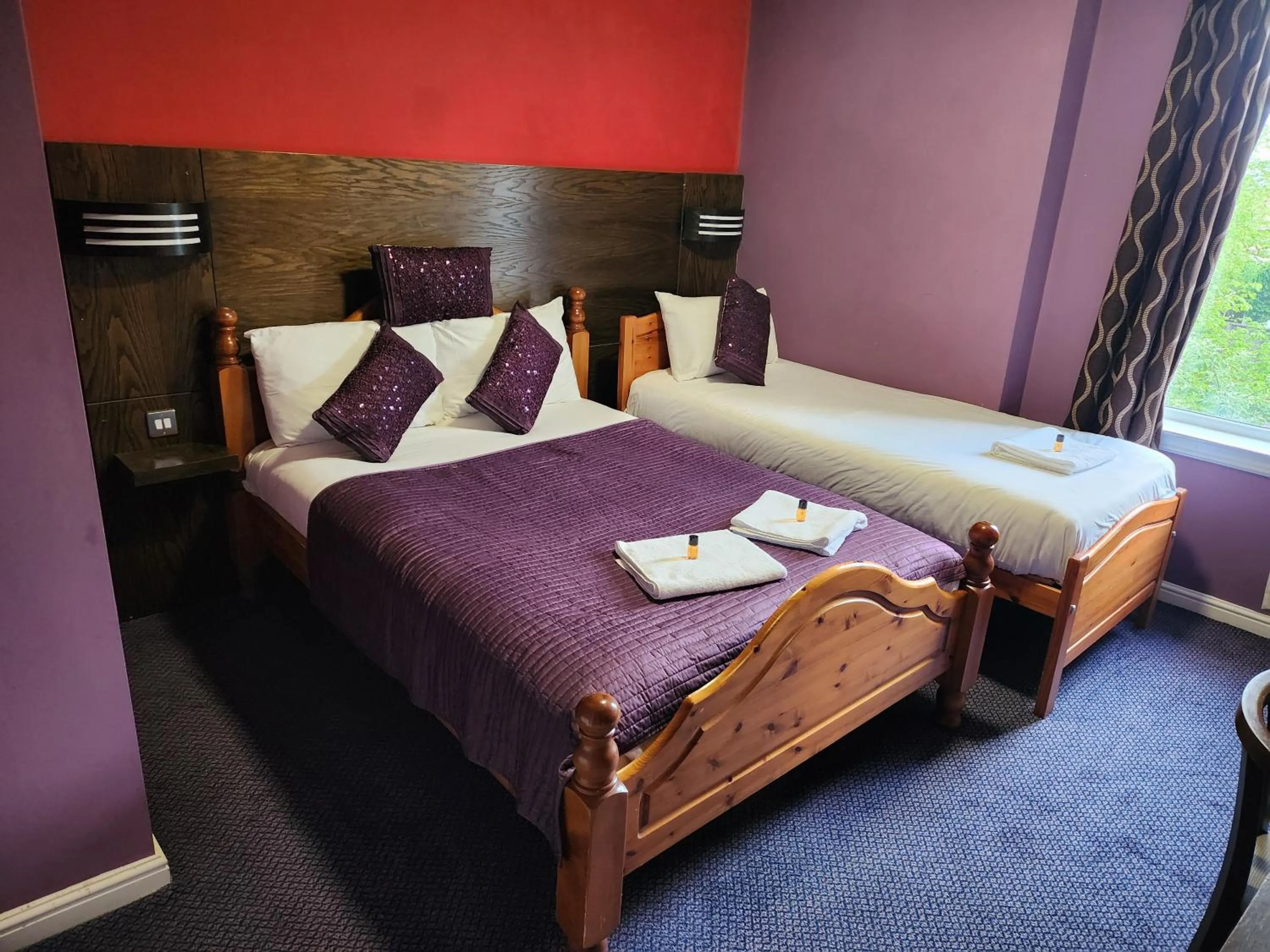 Bed in The Queensberry Hotel