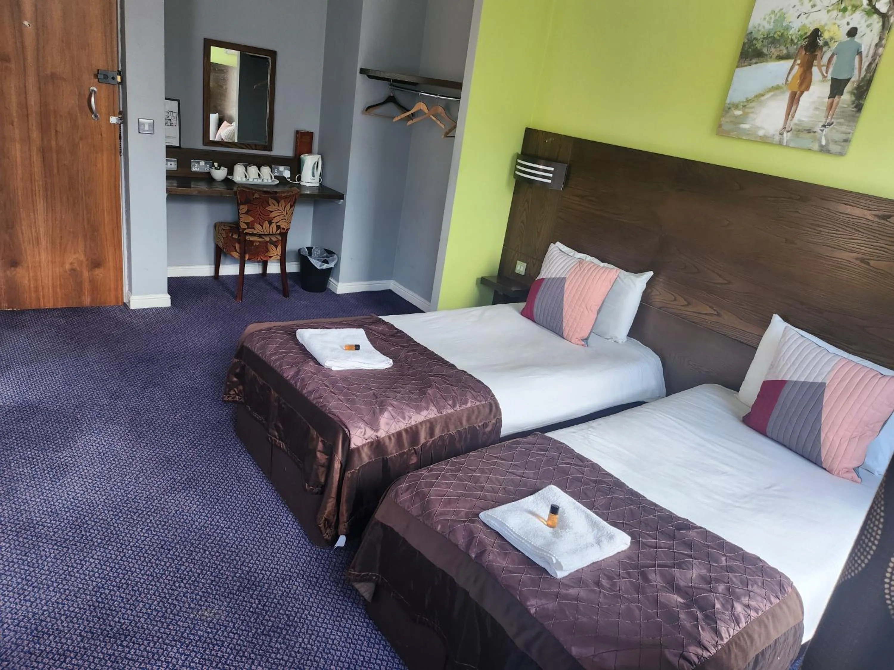 Bed in The Queensberry Hotel