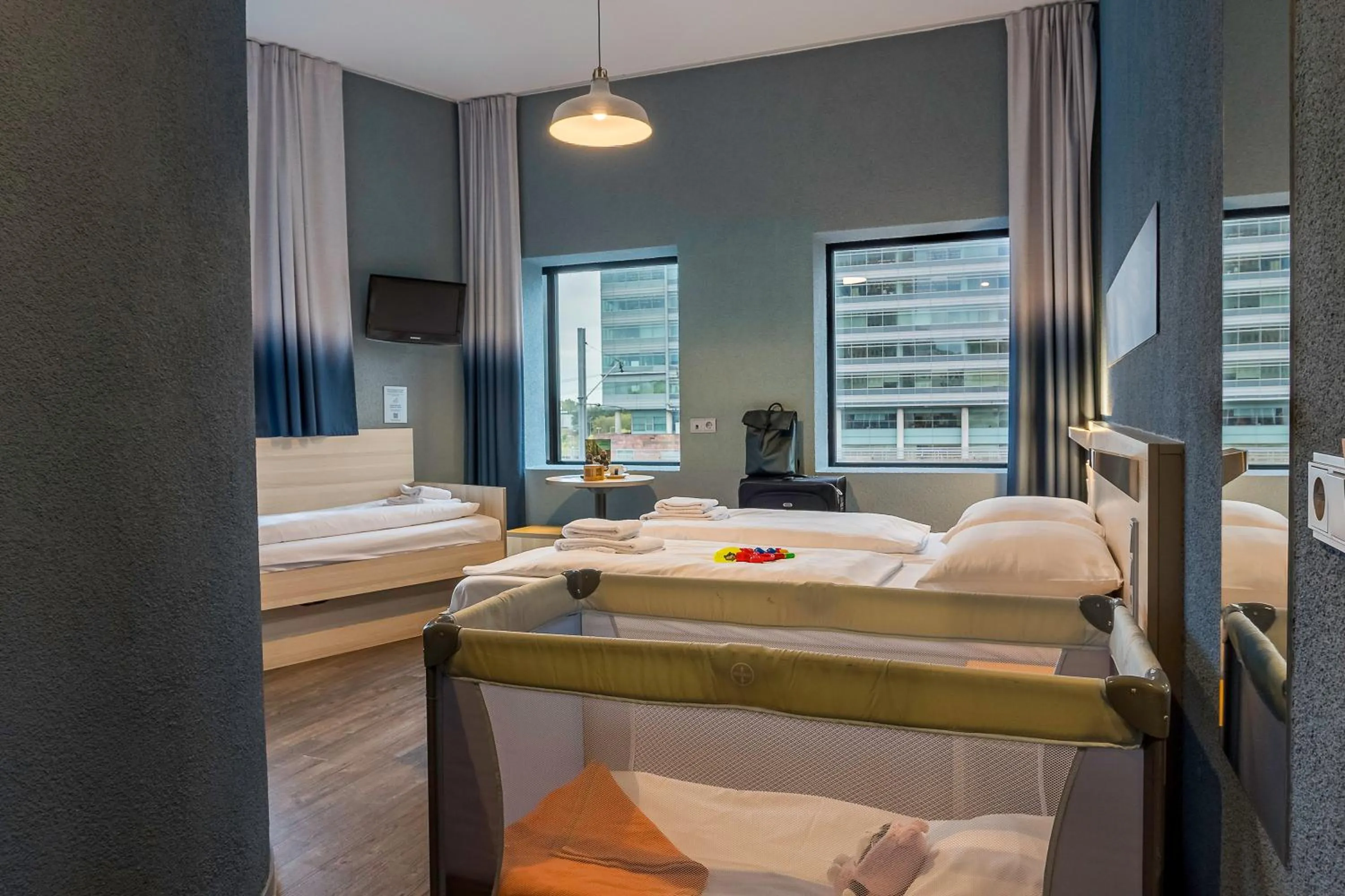 Bedroom, Bed in MEININGER Hotel Amsterdam City West