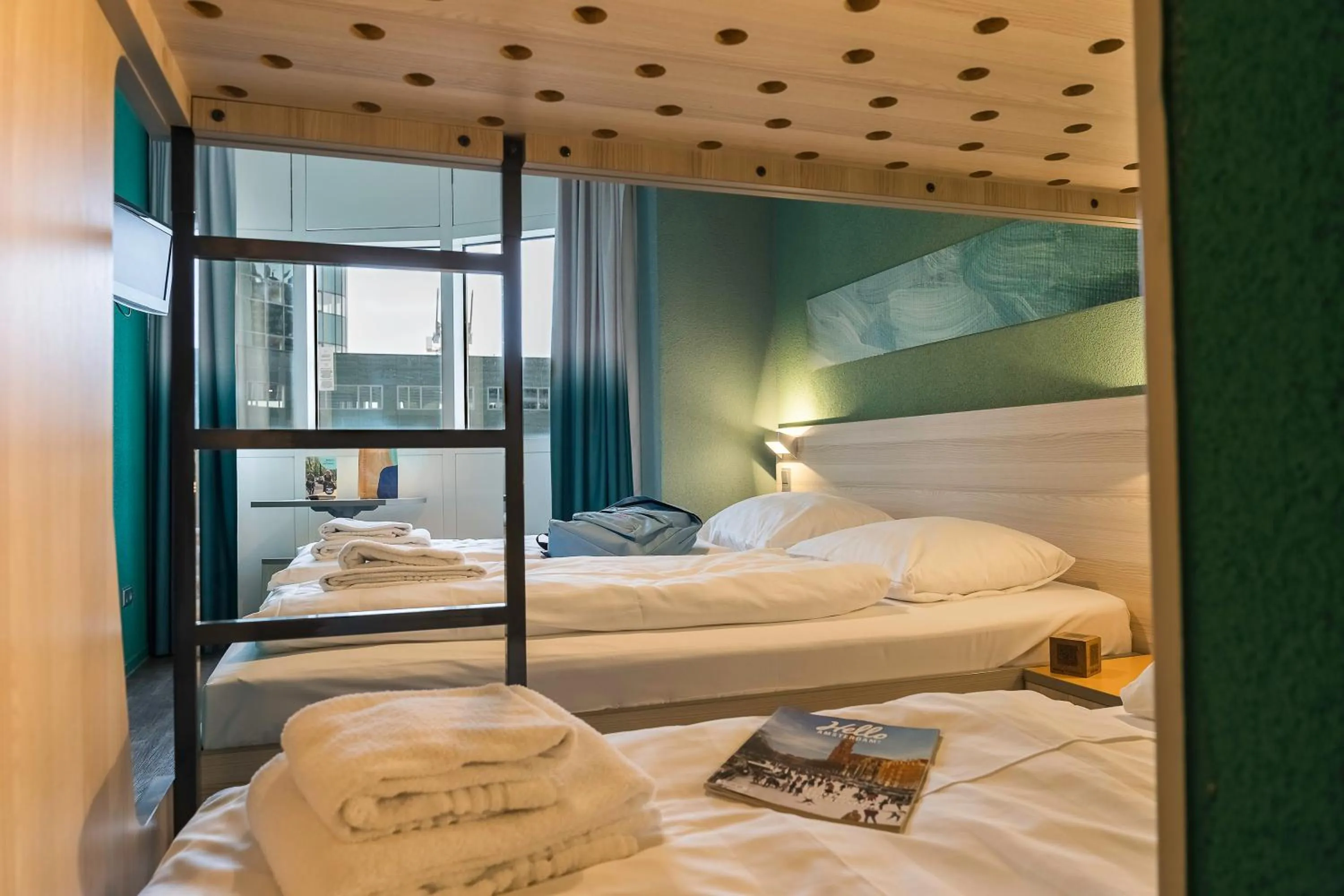 Bedroom, Bed in MEININGER Hotel Amsterdam City West