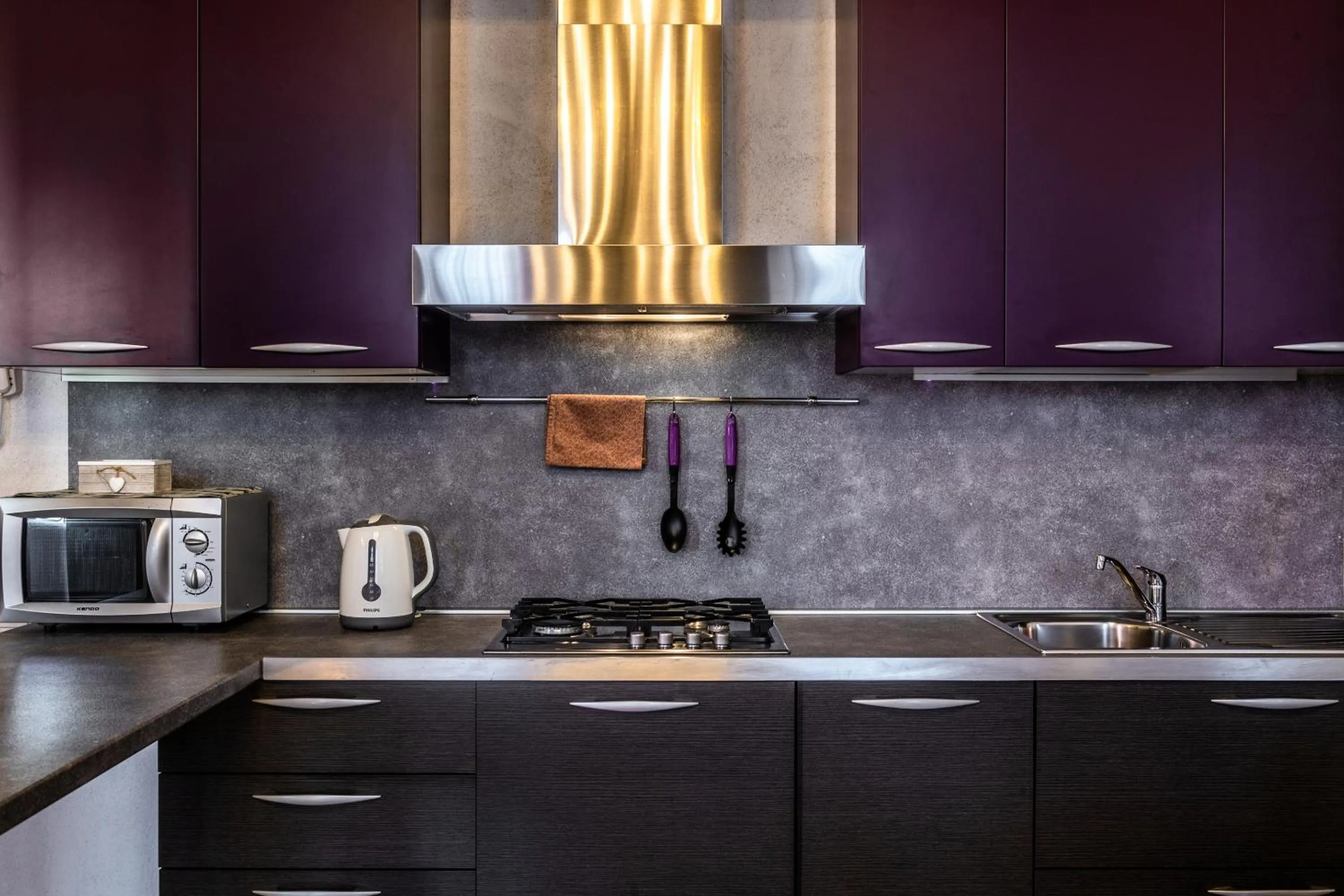 Kitchen or kitchenette in Cà Sant`Angelo