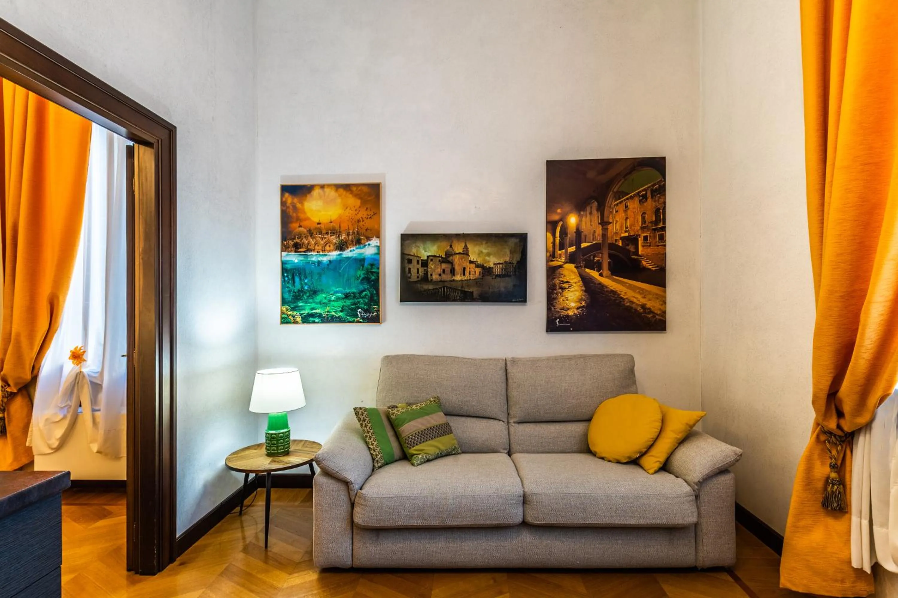 Living room in Cà Sant'Angelo