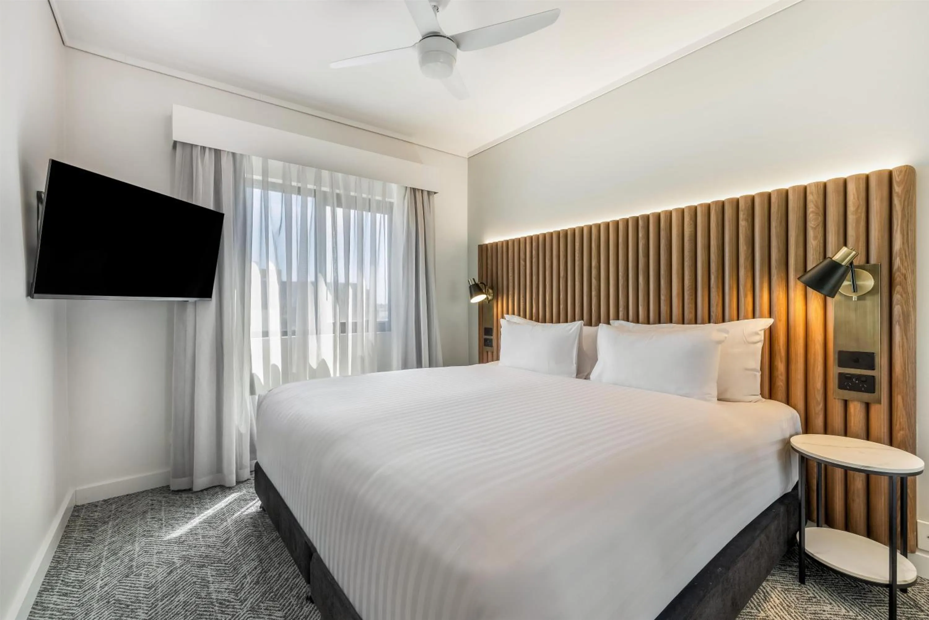 Bedroom, Bed in Adina Apartment Hotel Perth Barrack Plaza