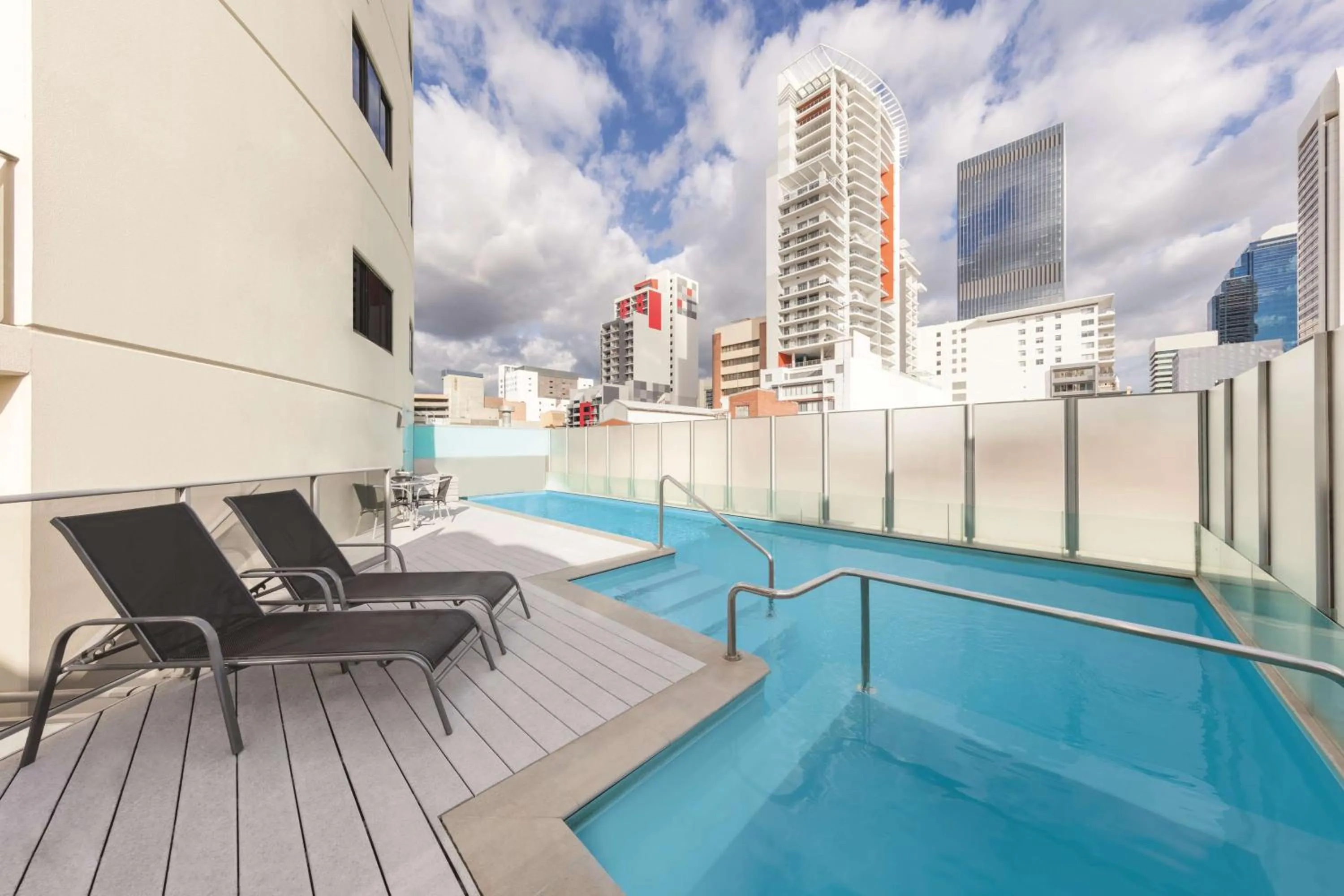 Pool view in Adina Apartment Hotel Perth Barrack Plaza