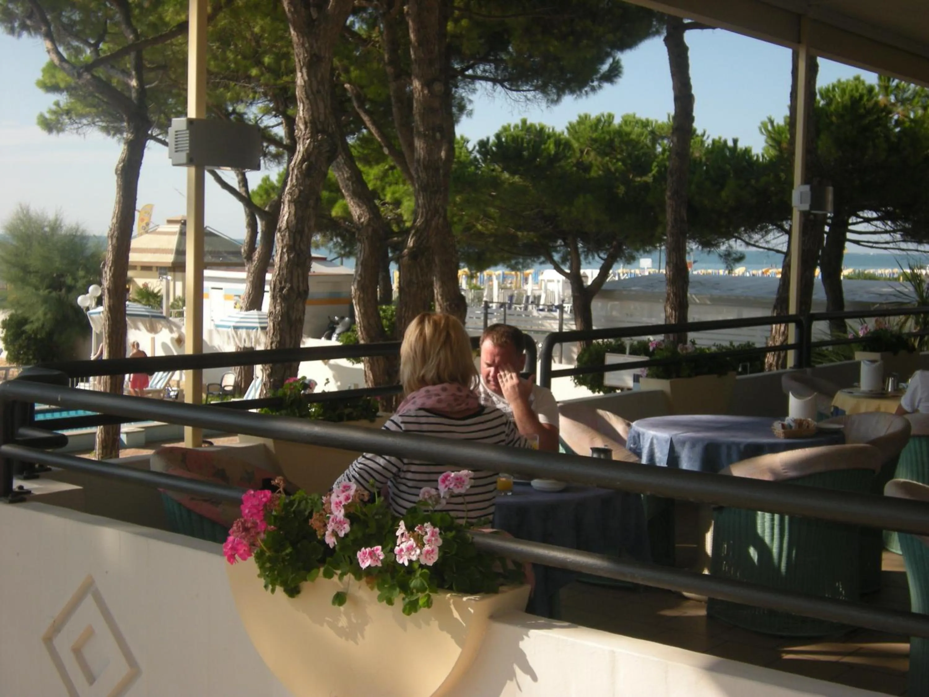 Balcony/Terrace in Hotel Ambasciatori Palace