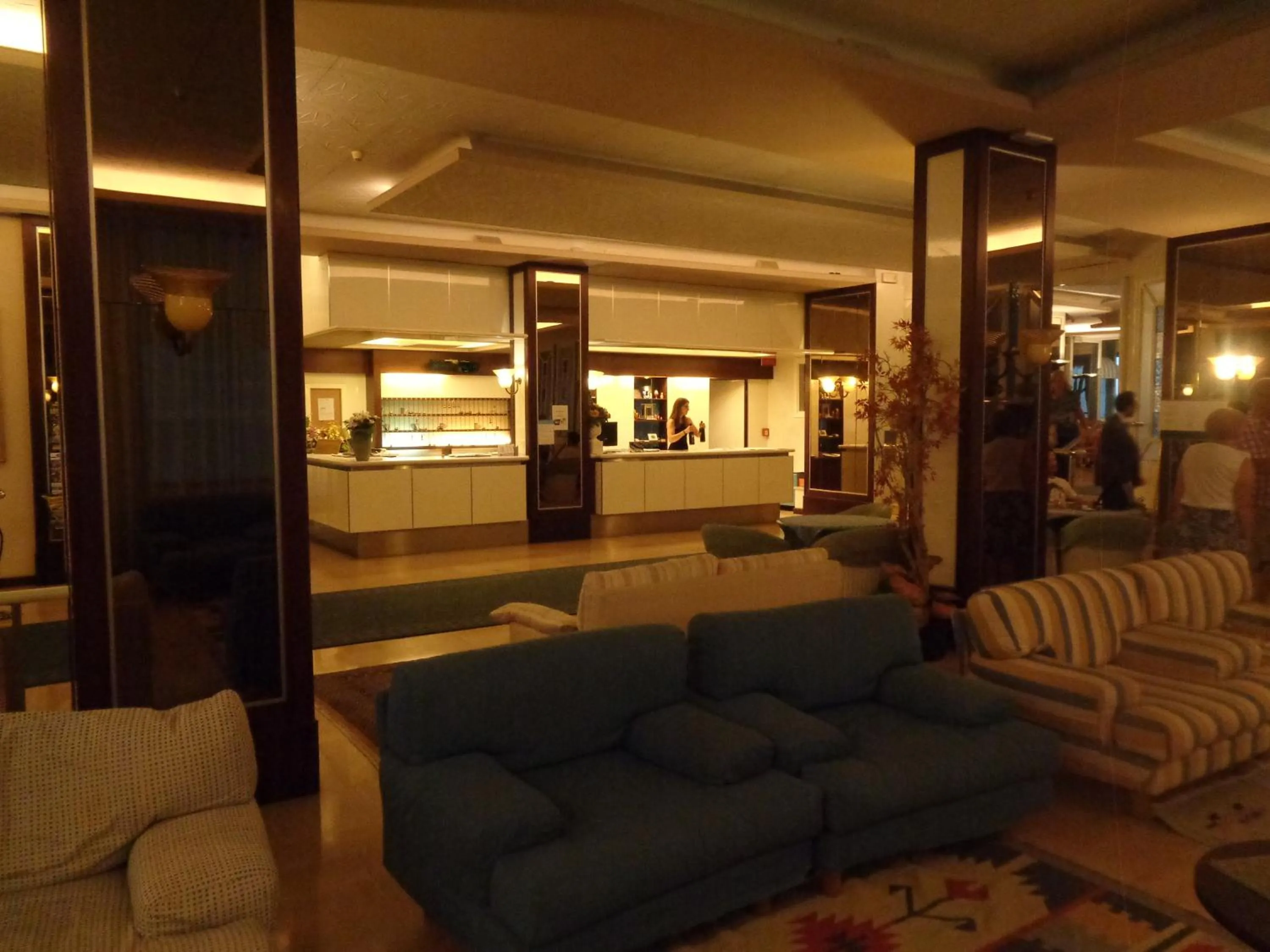 Lobby or reception in Hotel Ambasciatori Palace