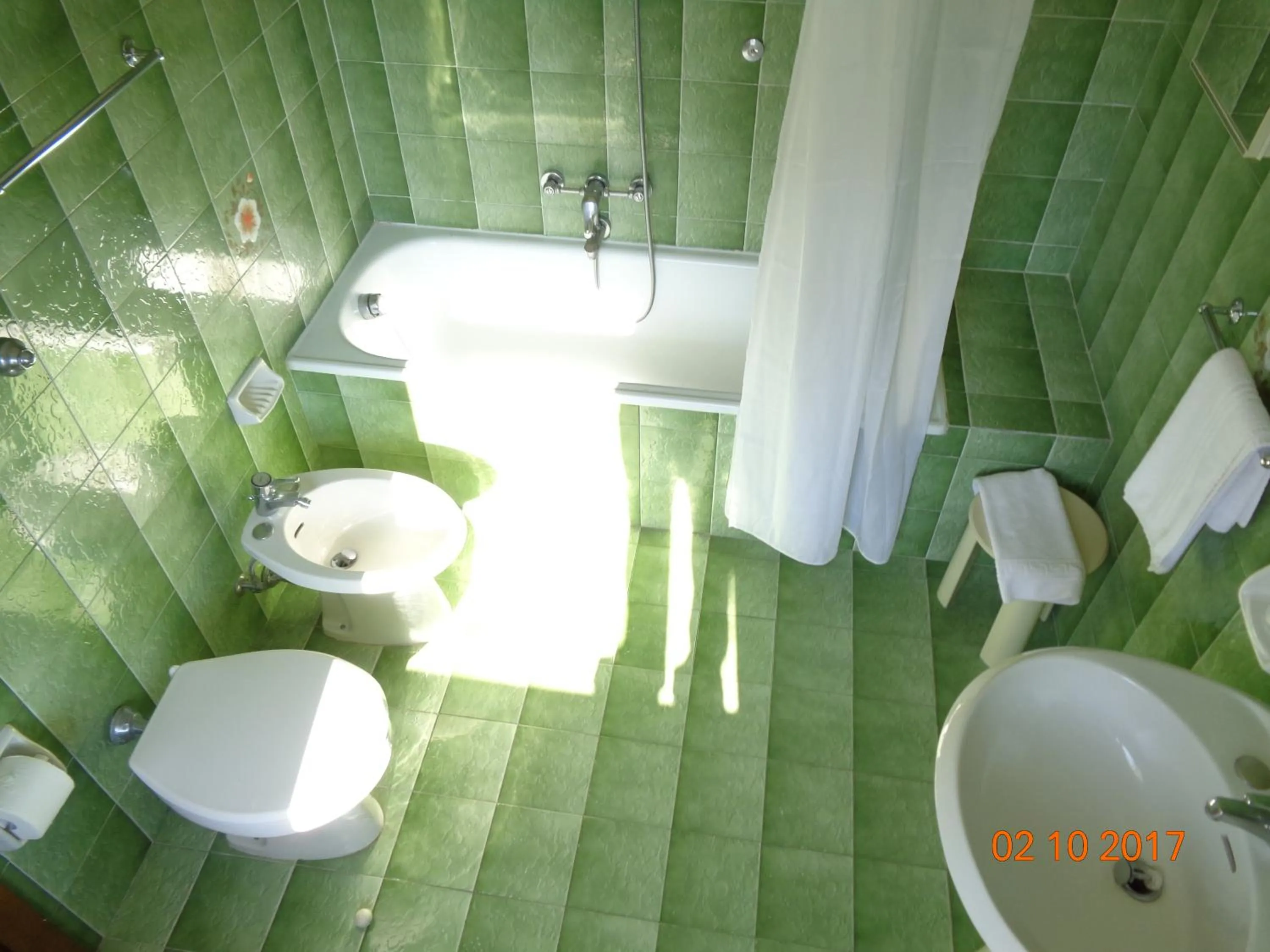 Bathroom in Hotel Ambasciatori Palace