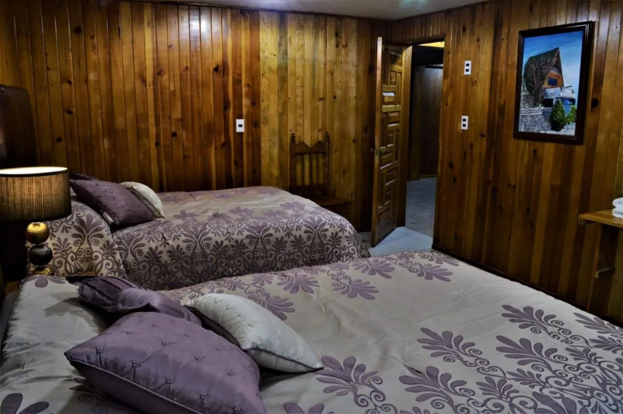 Bed in Hotel "La Cabaña de Don Adolfo"