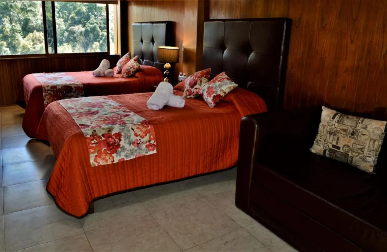 Bed in Hotel "La Cabaña de Don Adolfo"