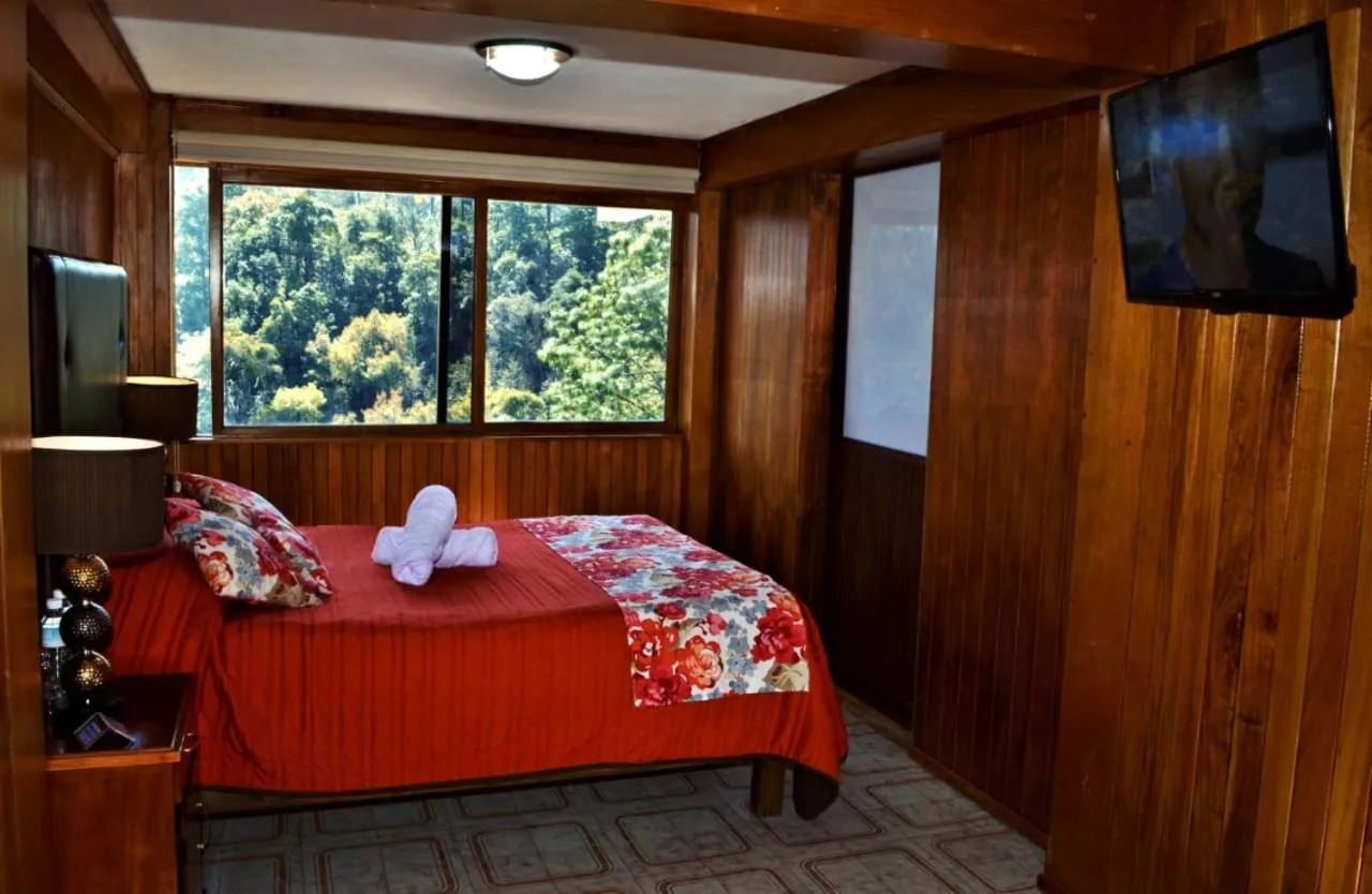 Bed in Hotel "La Cabaña de Don Adolfo"