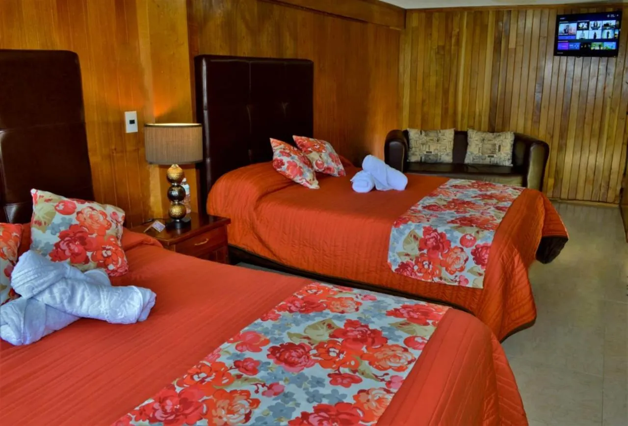 Bed in Hotel "La Cabaña de Don Adolfo"