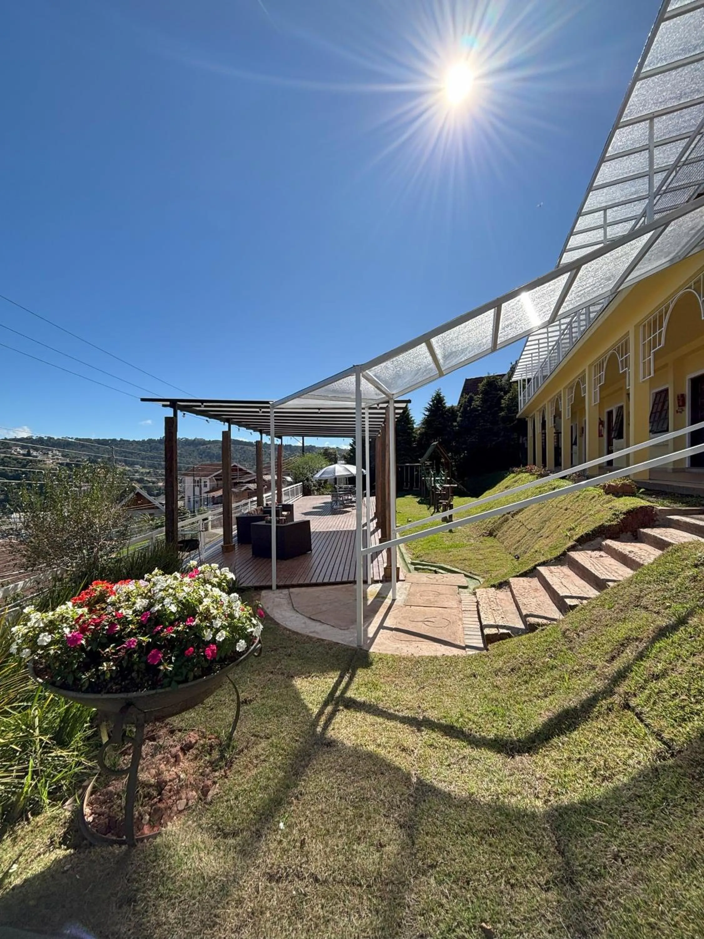 Natural landscape in Pousada Portal das Cerejeiras - Be Happy Group