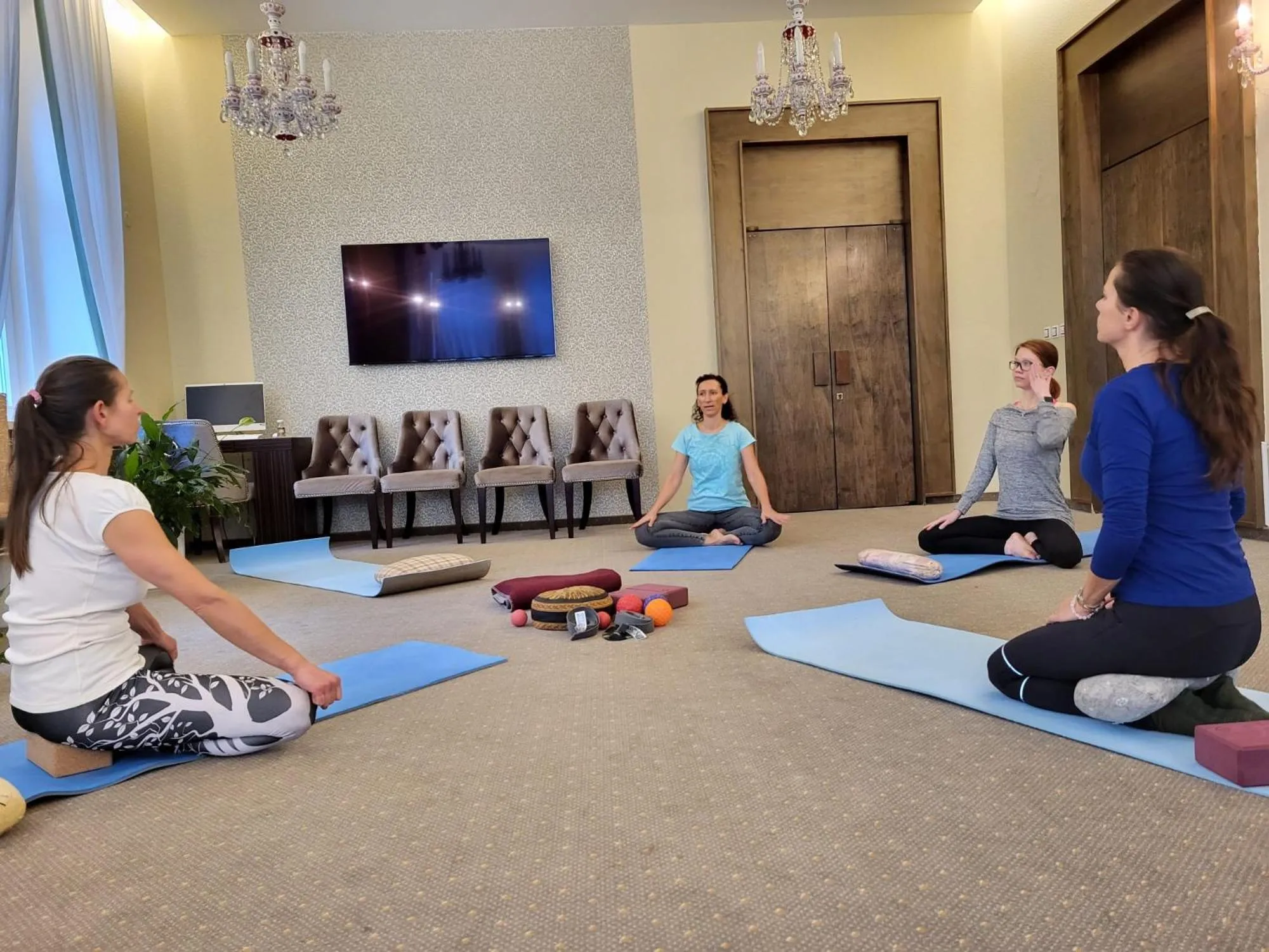 Fitness centre/facilities in Parkhotel Golf Marianske Lazne